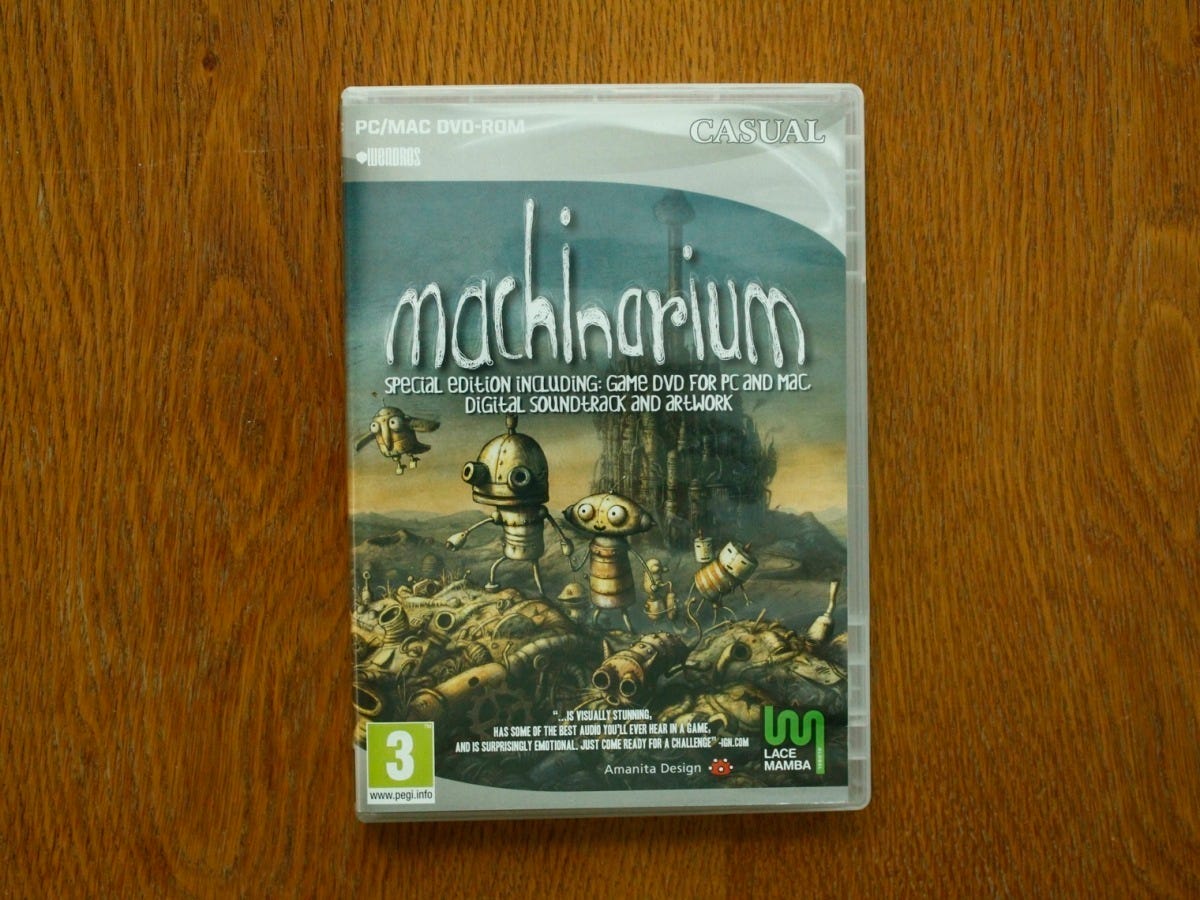Machinarium PC/MAC DVD-ROM peli