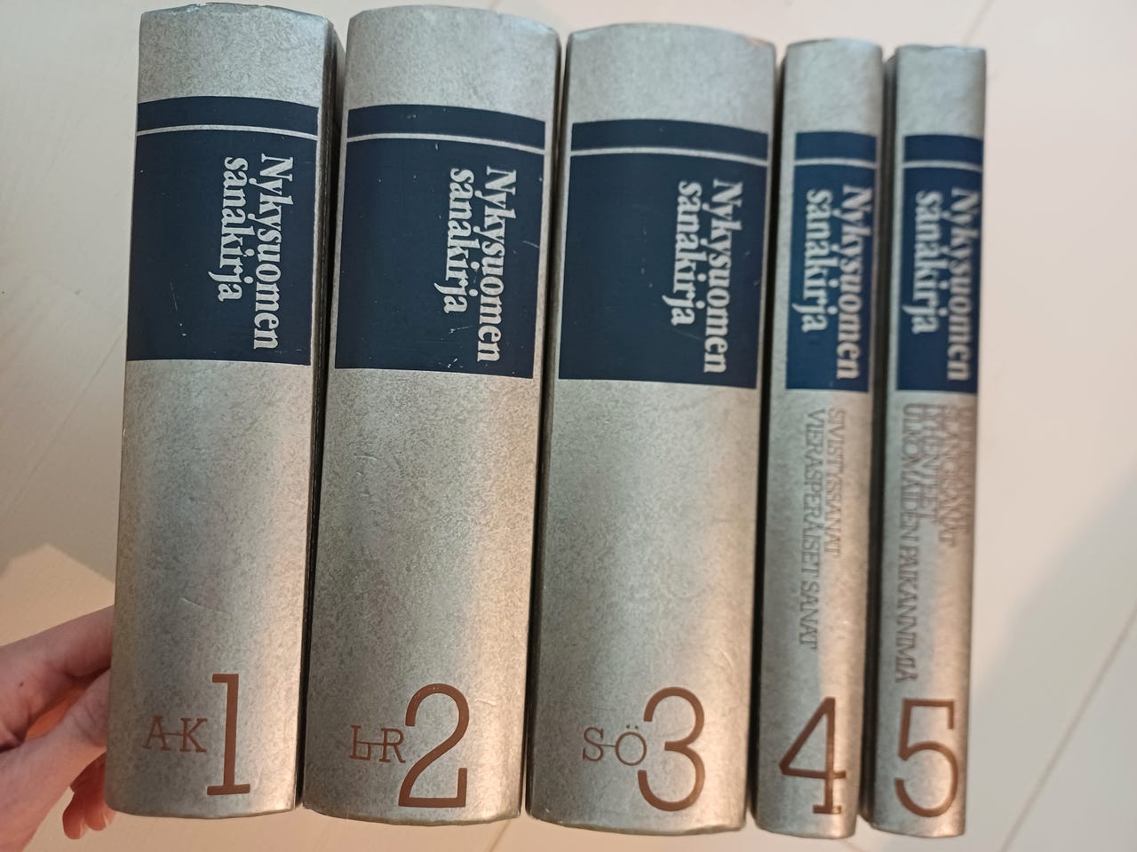 Nykysuomen sanakirja, osat 1-5