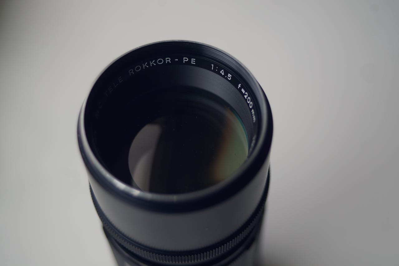 Minolta 200mm f4.5 MC Tele Rokkor-PE