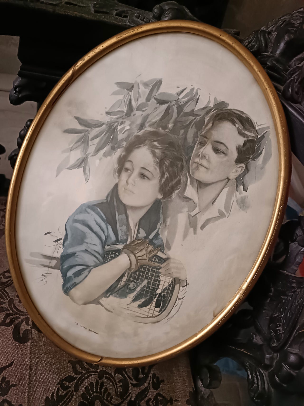 Vanha Ovaali Taulu  A love Score 