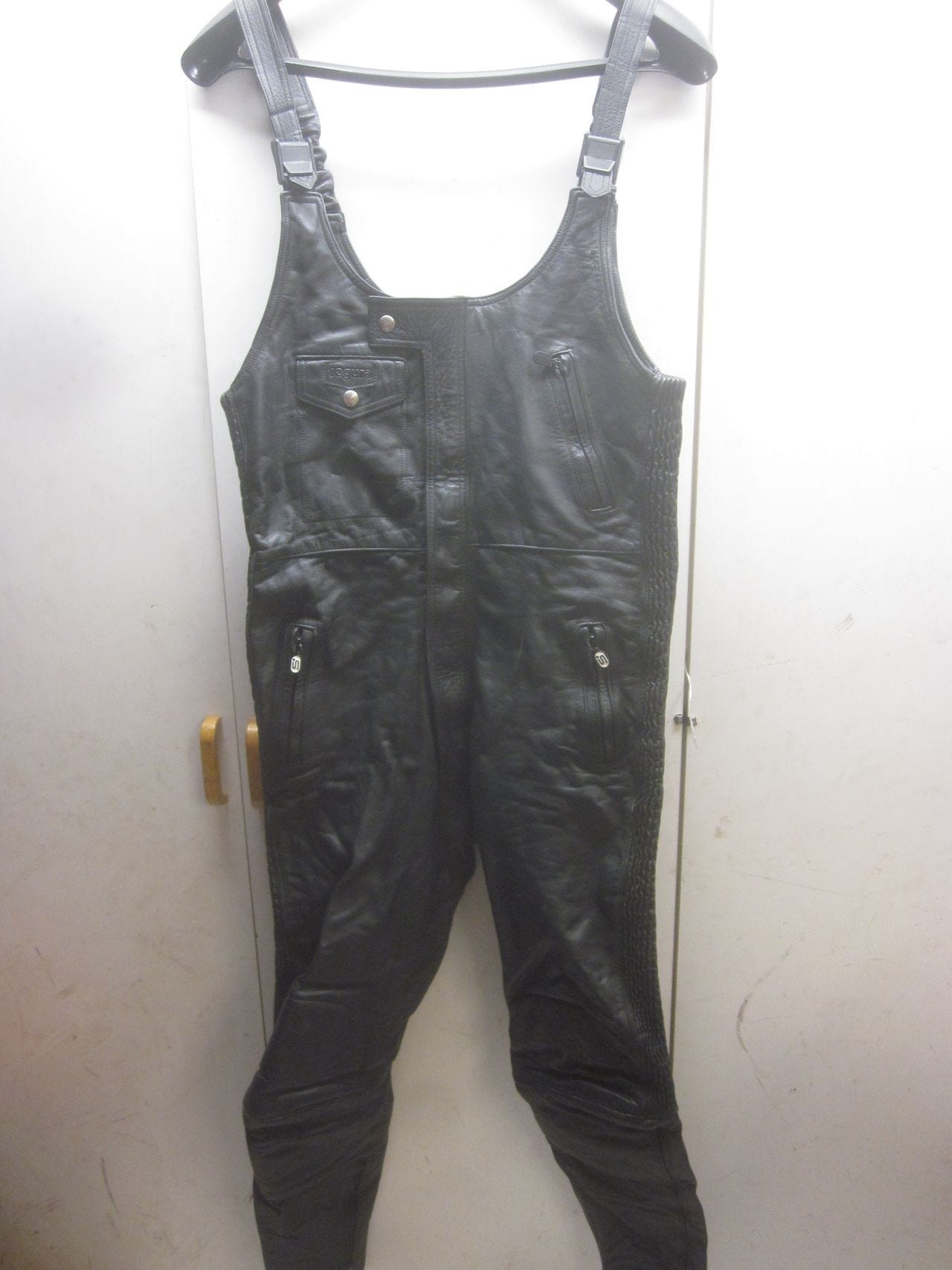 Vintage nahka läppähaalarit koko 52