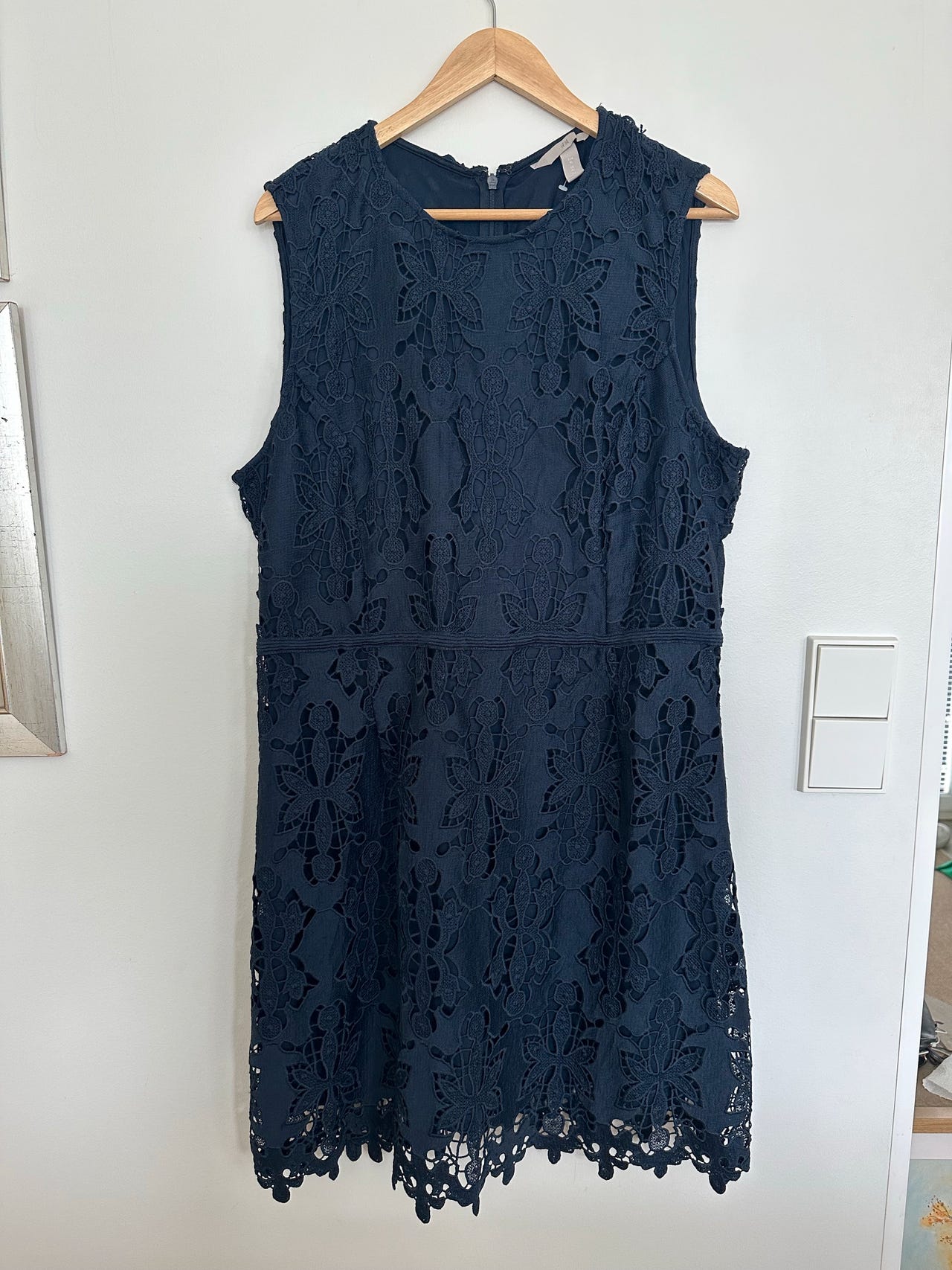 H&M tsin mekkko ”pitsi” xl