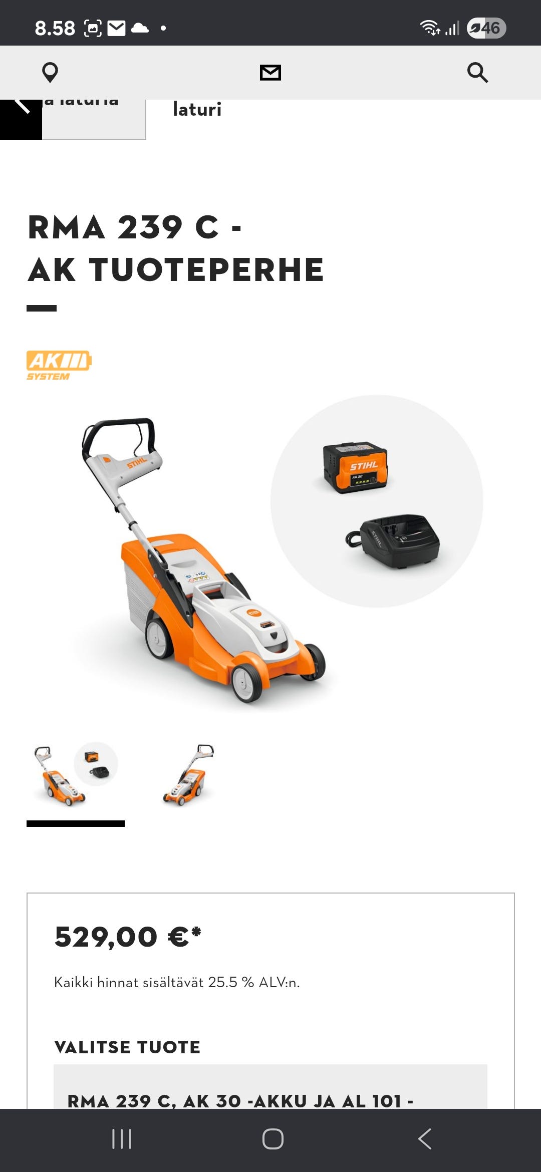 Stihl RMA 239 C