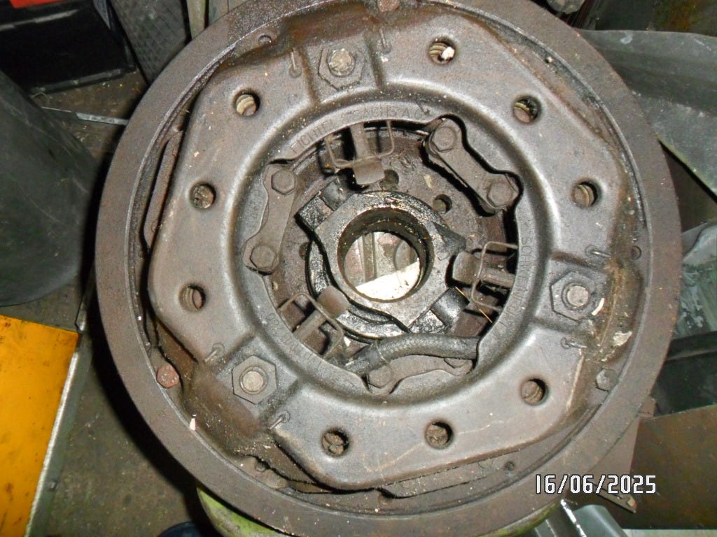 Nuffield /Leyland tai Fiat 441:n Kytkin-paketti