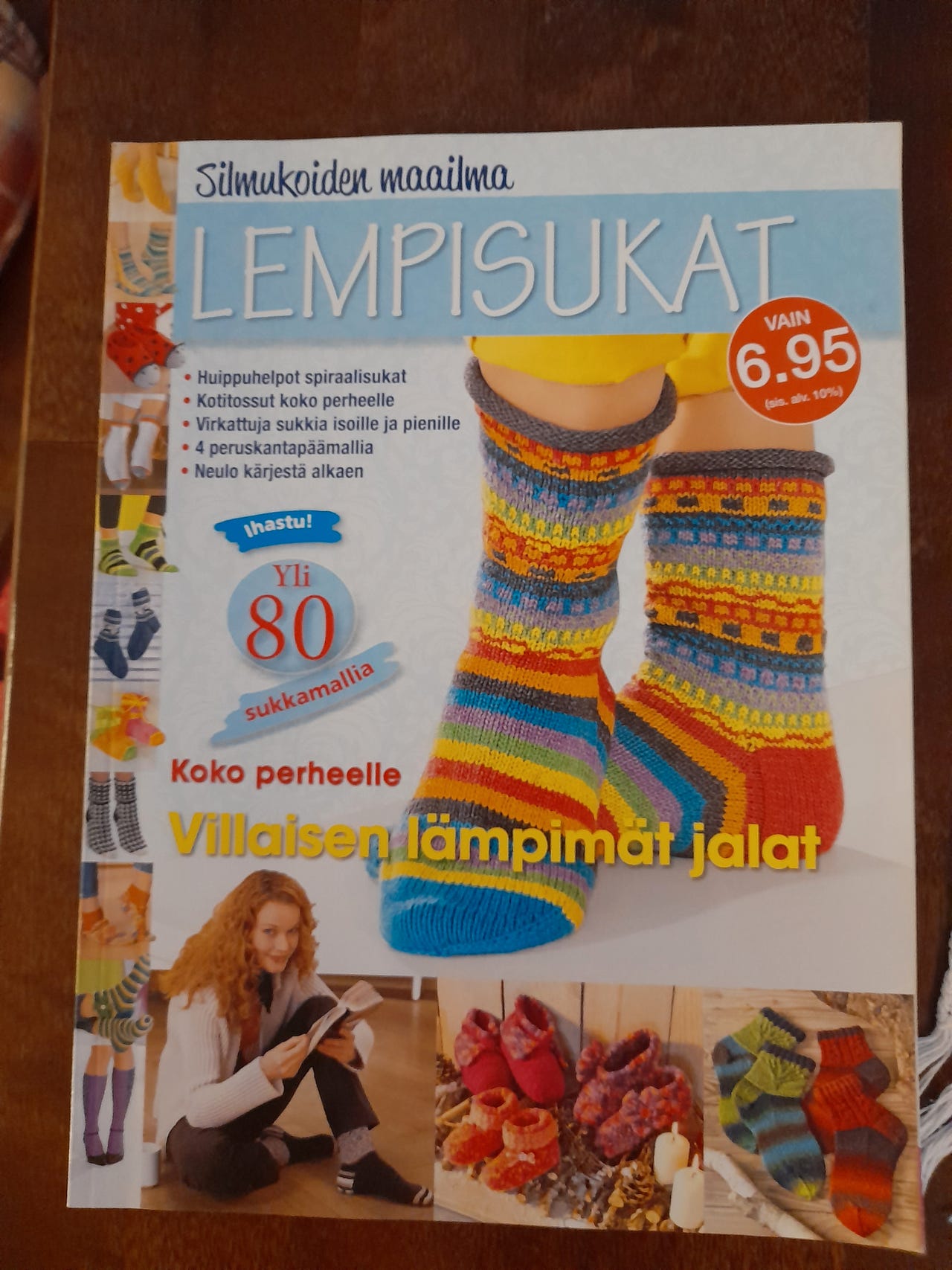Silmukoiden maailma. Lempisukat.