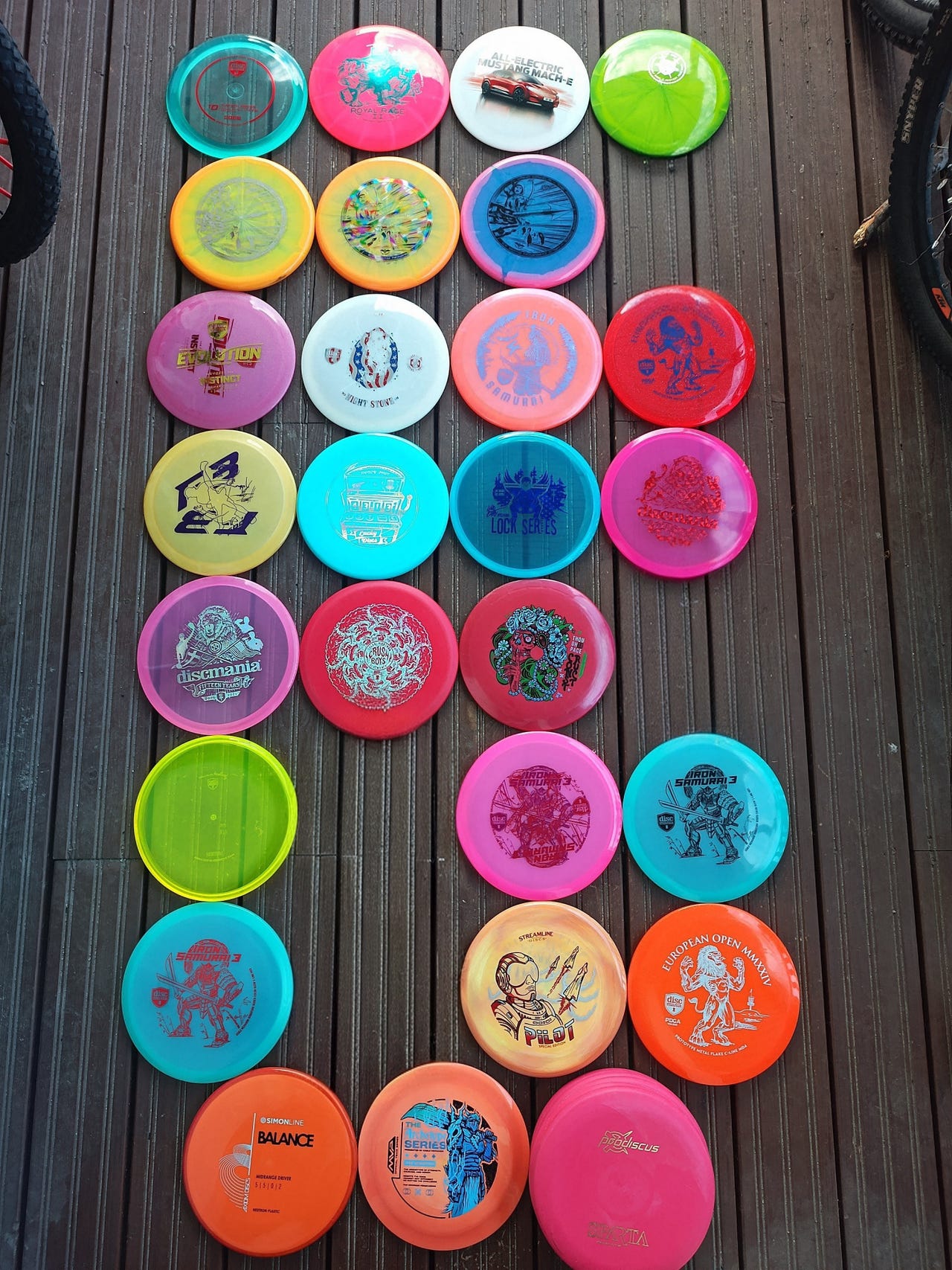 Frisbeegolf kiekkoja