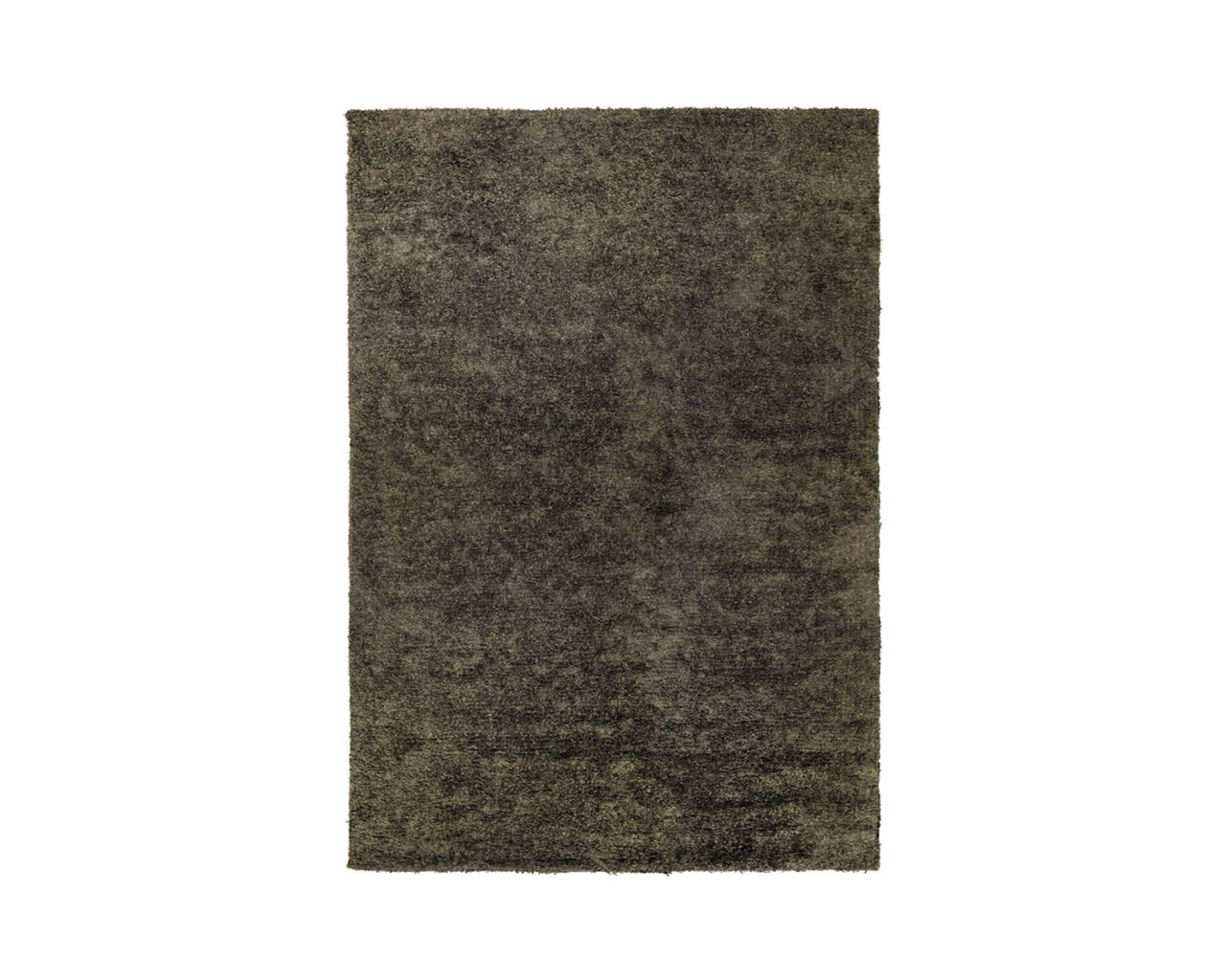 Roots Living Long Pile Viscose matto 200 x 300 cm tummanharmaa