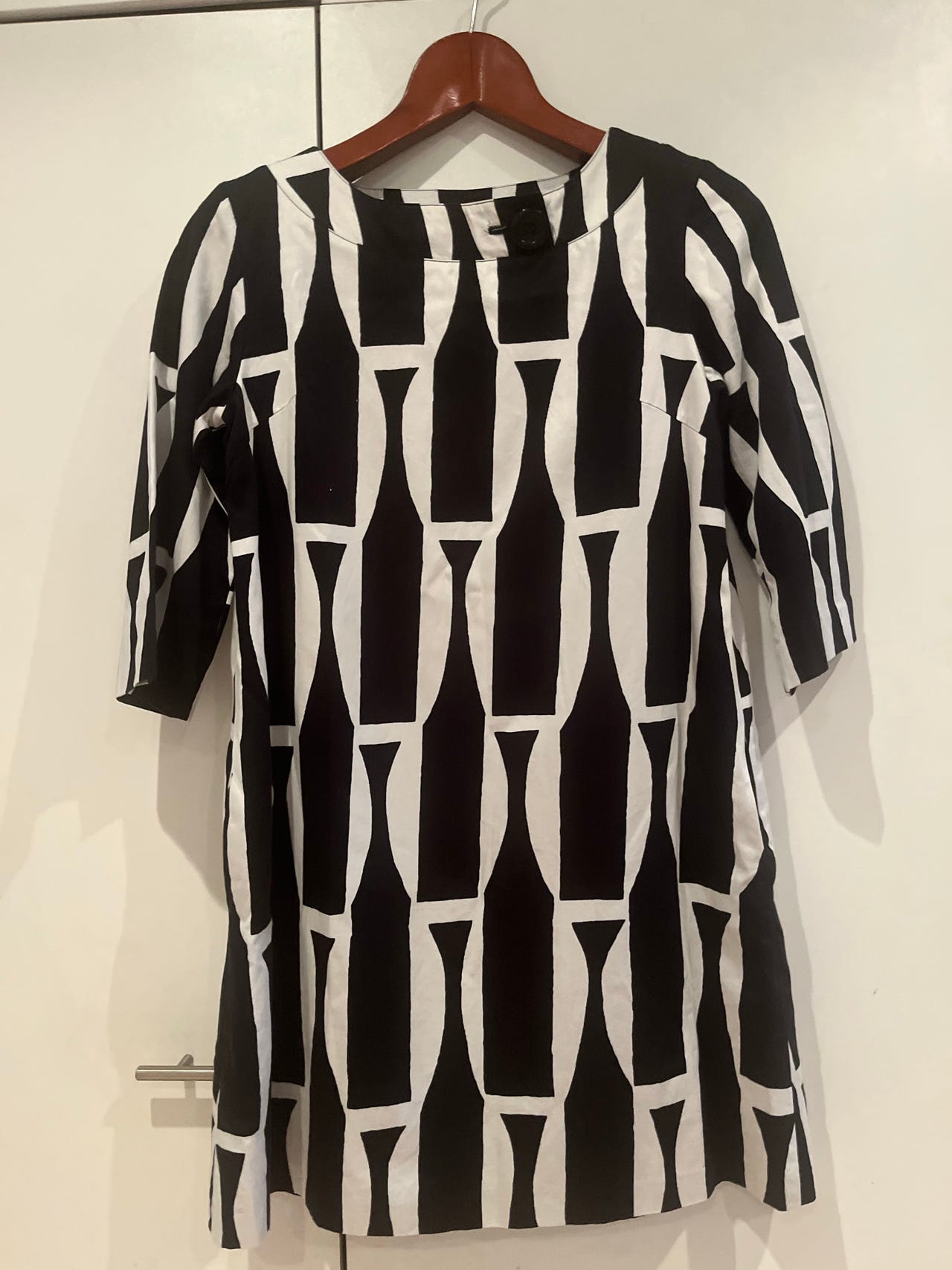 Marimekko klasikko kivikausi mekko hyväkunto