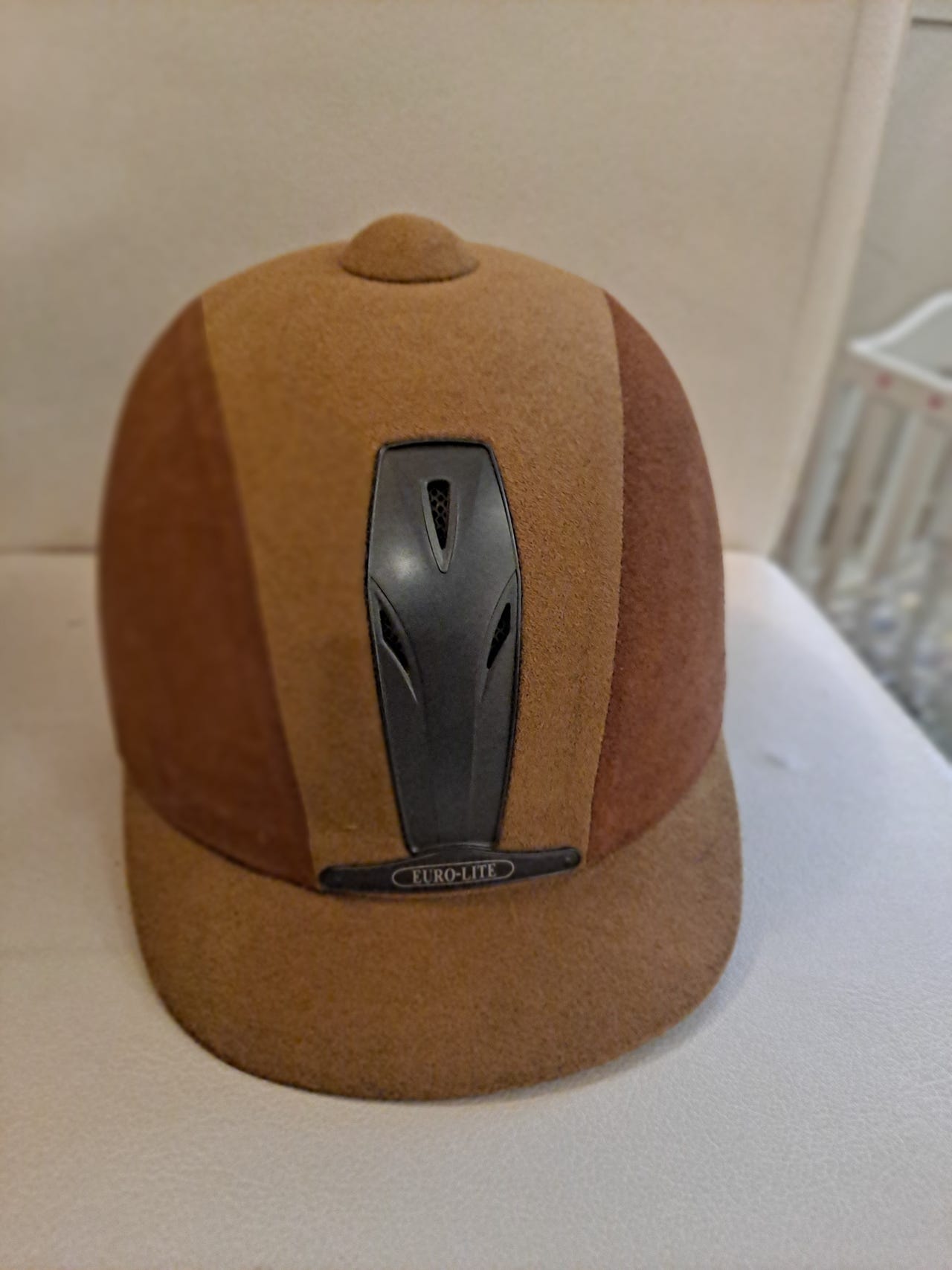 Ratsastuskypärä Ruskea koko 55