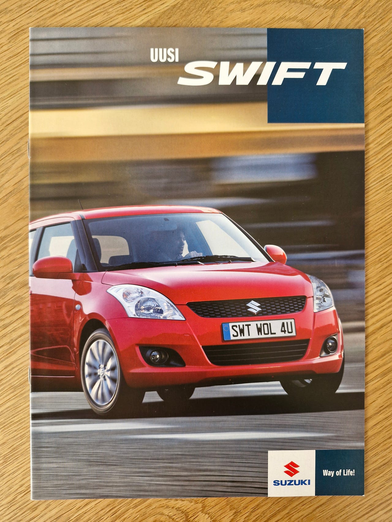 Suzuki Swift -esite