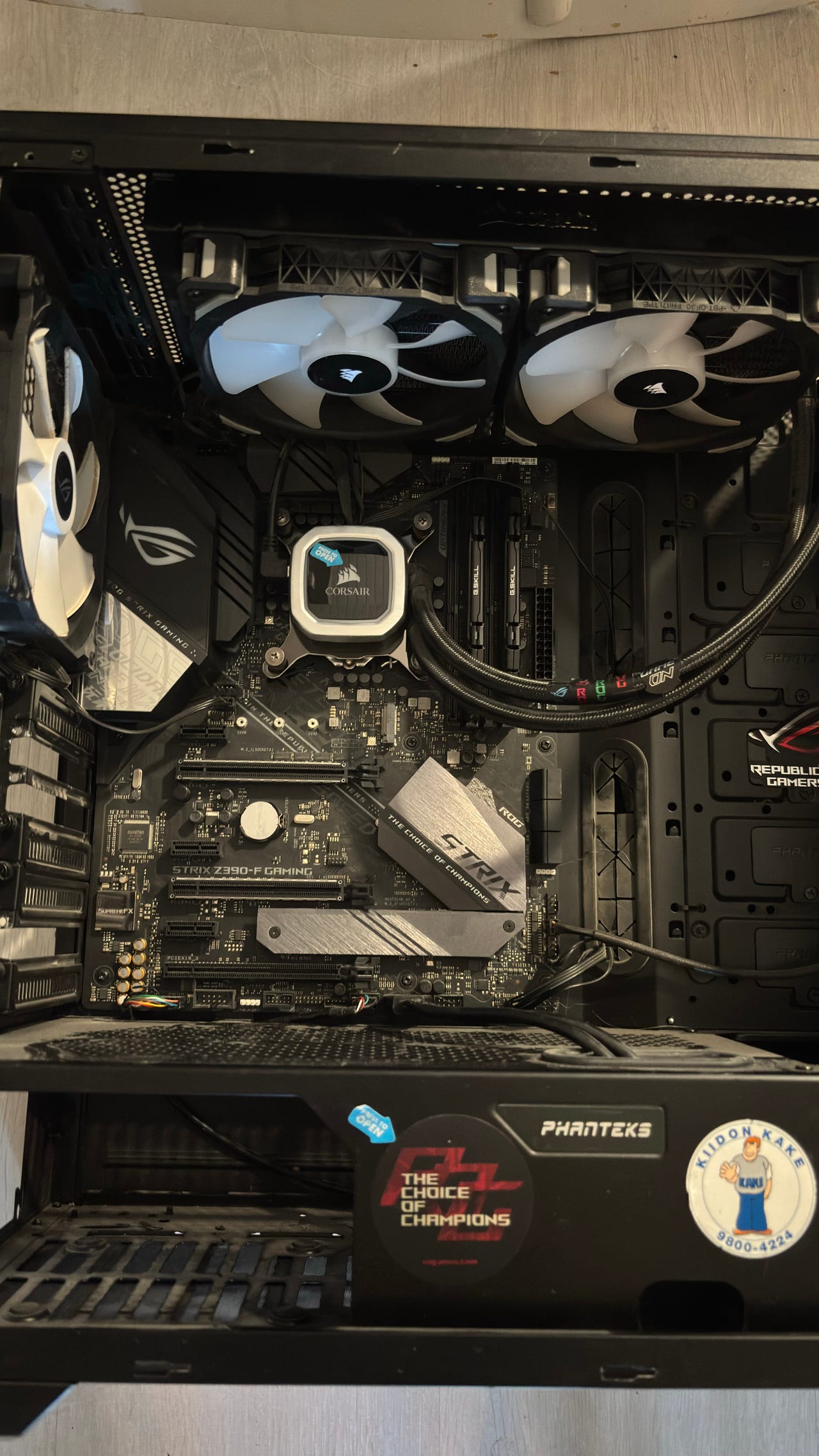 Intel i7-9700k asus z390f-gaming kingston 16gb | Tori