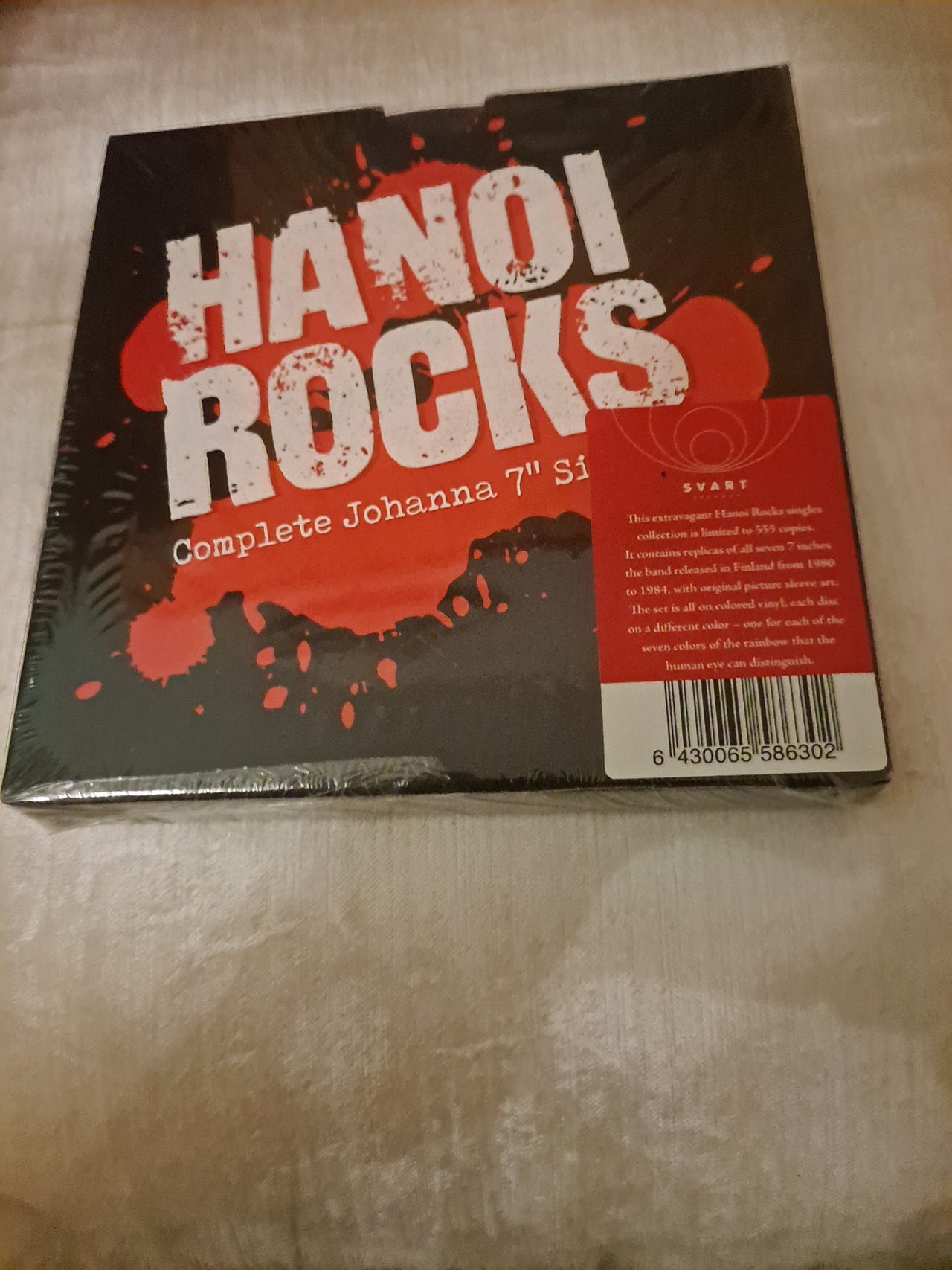 新品 Hanoi Rocks コンプリート シングルス ハノイ・ロックス BOX