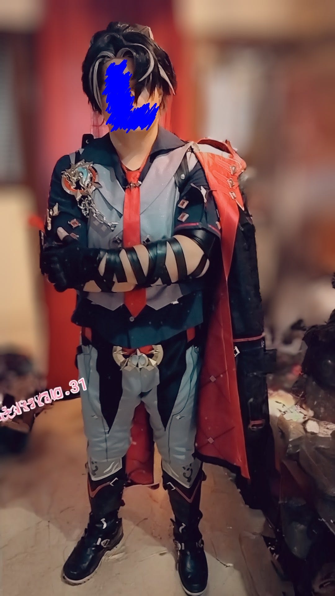 Cosplay Wriothesley Genshin impact