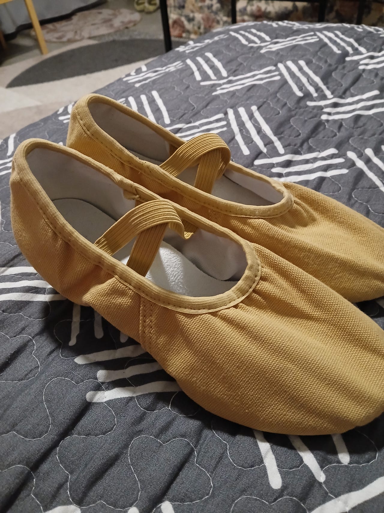 Bloch Dance Ballerinat kengät koko 38 keltainen