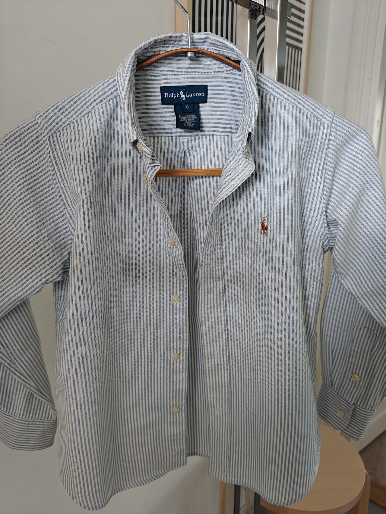 Ralph Lauren kauluspaita koko 6