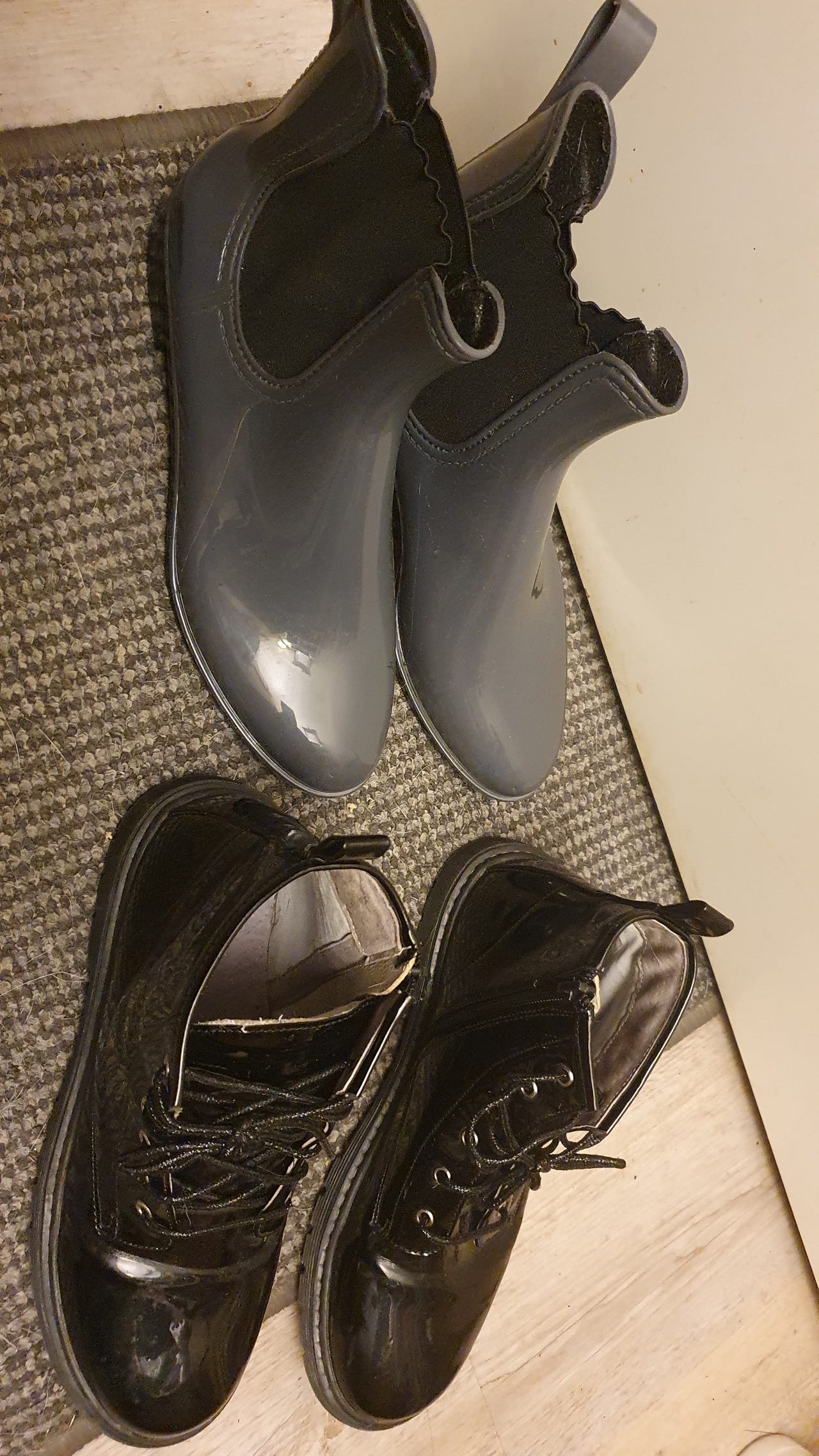 Kengät joka sään hyvät.
