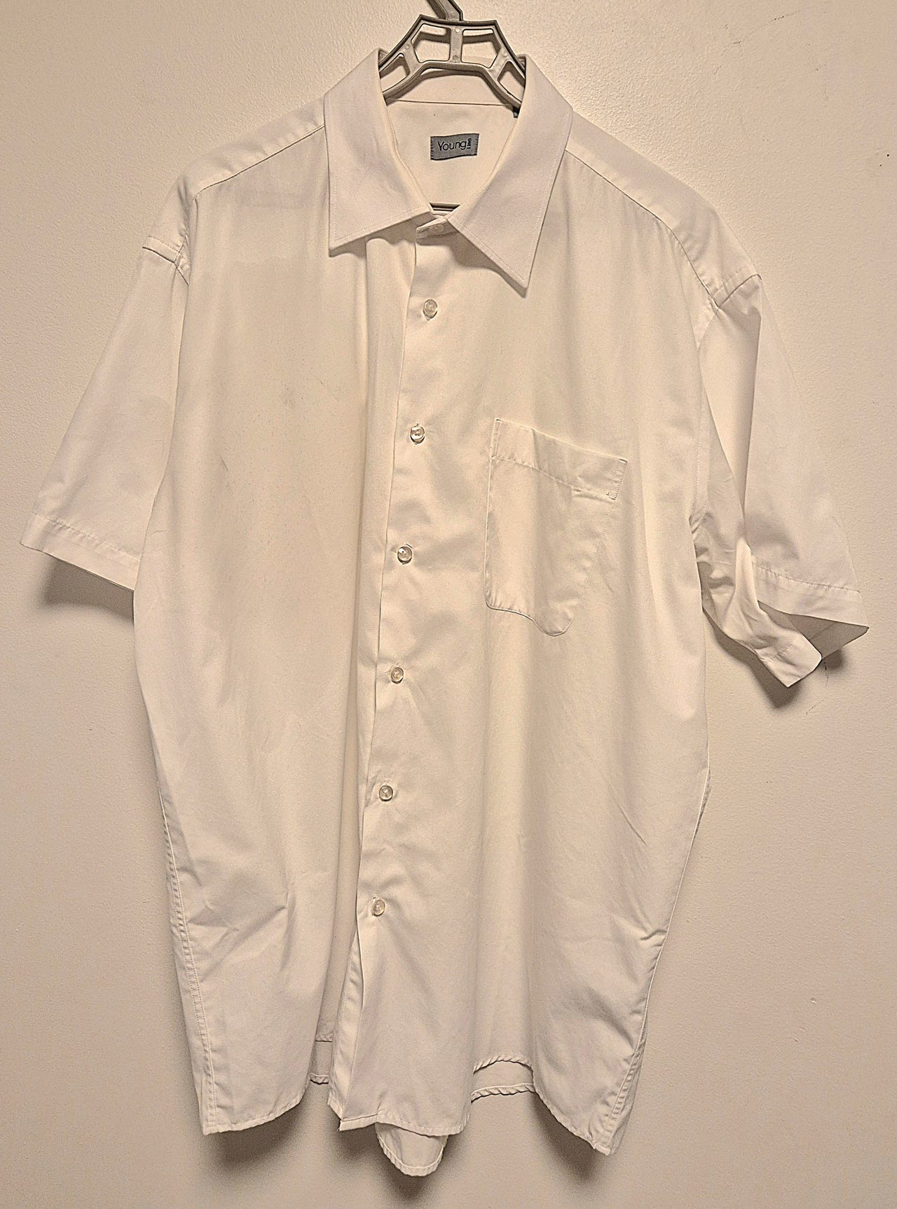 Young Line lyhythihainen kauluspaita, koko 45 (XXL)