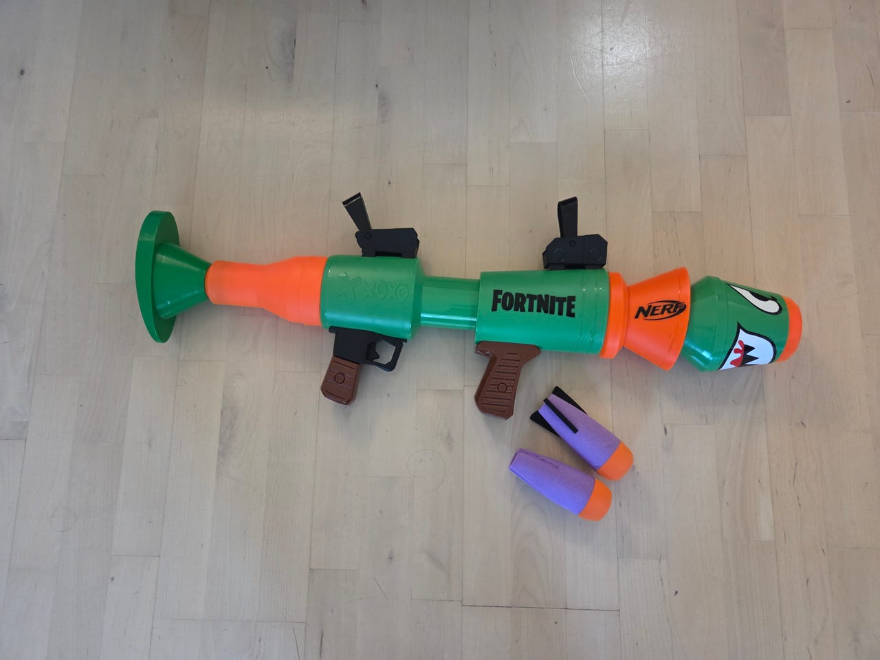 Nerf Blaster Lanzador Nerf Fortnite Rl Rusty Rocket Darts Rocket