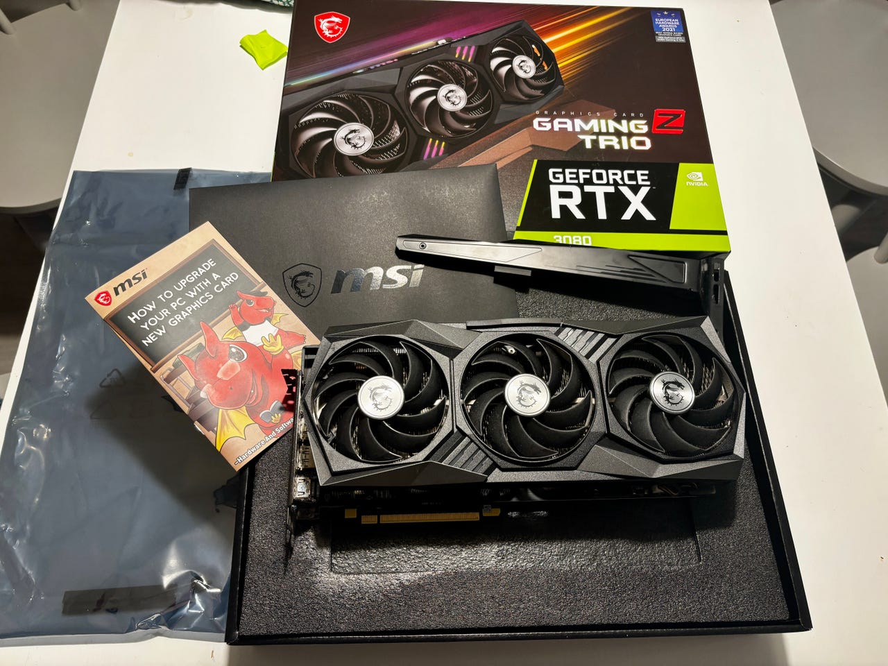 訳あり　MSI GeForce RTX3080 Gaming Trio 10G GeForce RTX™ 3080 GAMING TRIO 10G