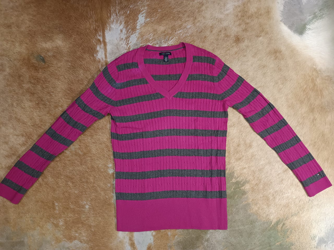 Tommy Hilfiger XL puuvilla neule