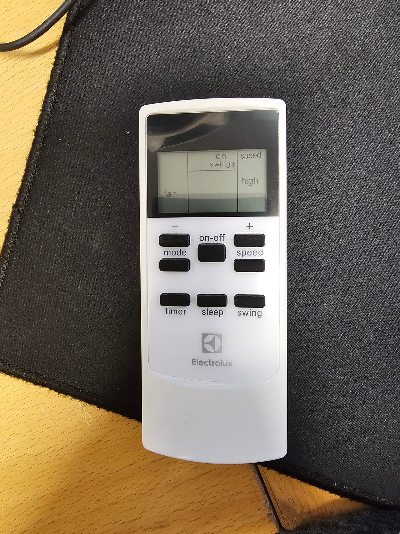 Electrolux Chillflex -ilmastointilaite kaukosäädin