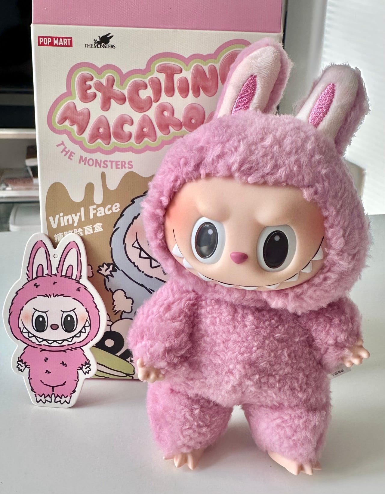 ★正規品 POP MART THE MONSTERS Lychee berry Pop Mart Labubu The Monsters Exciting Macaron Lychee Berry