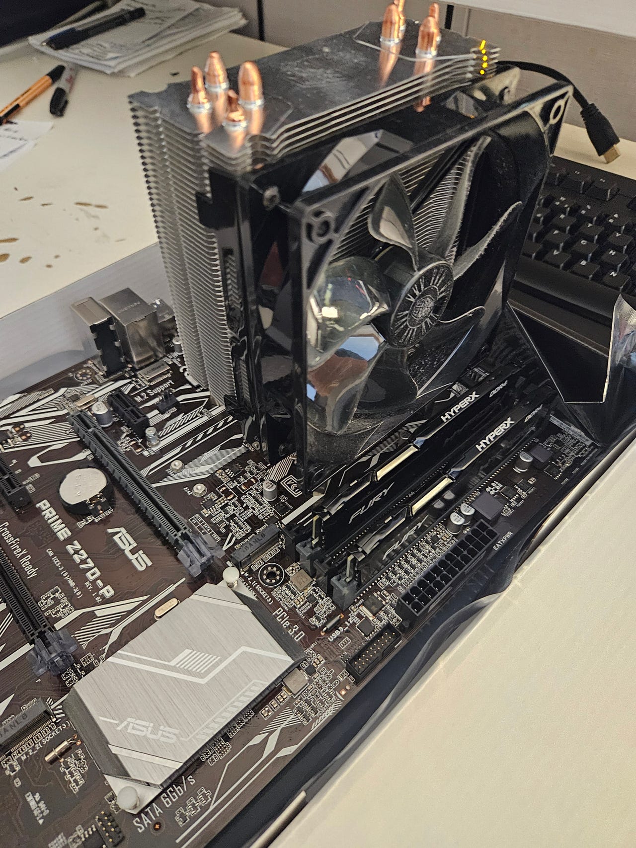 Asus Prime Z270-P + Intel I7-7700K + 16GB DDR4 + tuuletin | Tori
