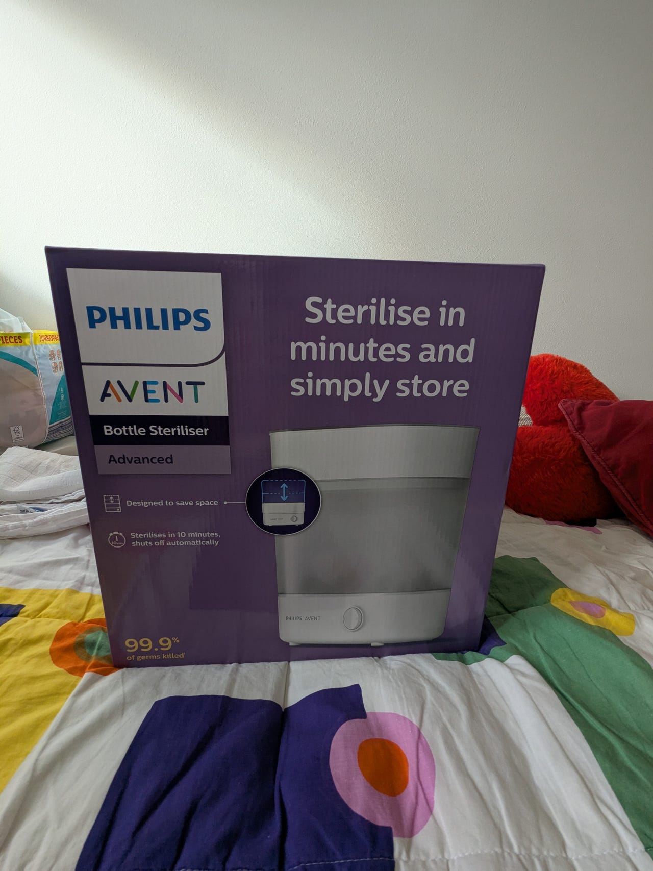 Philips Avent SCF291/00 -sähköinen höyrysterilointilaite