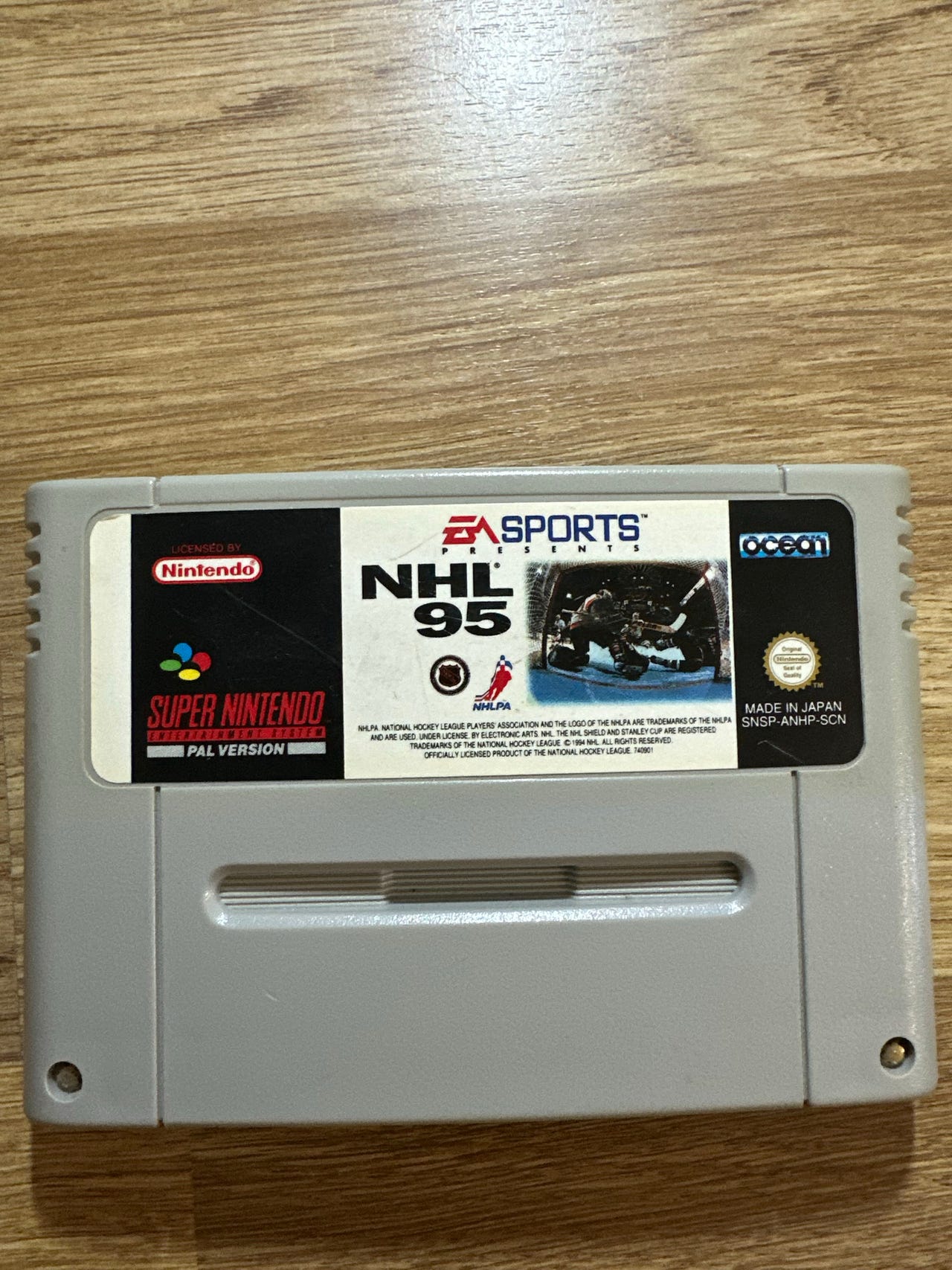Nintendo NHL 95 Super Nintendo -peli Tori