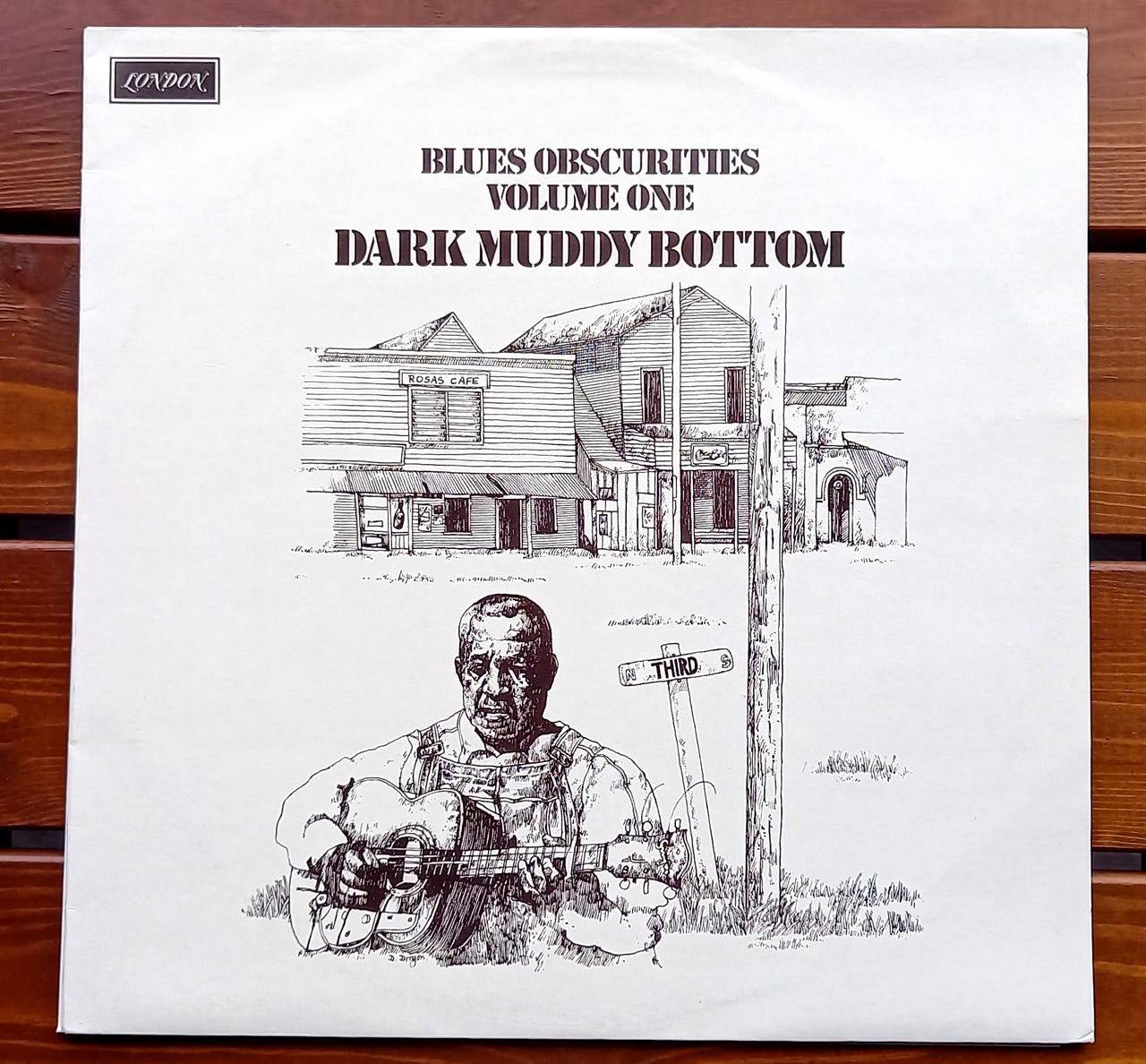Blues Obscurities, Volume One, Dark Muddy Bottom, LP