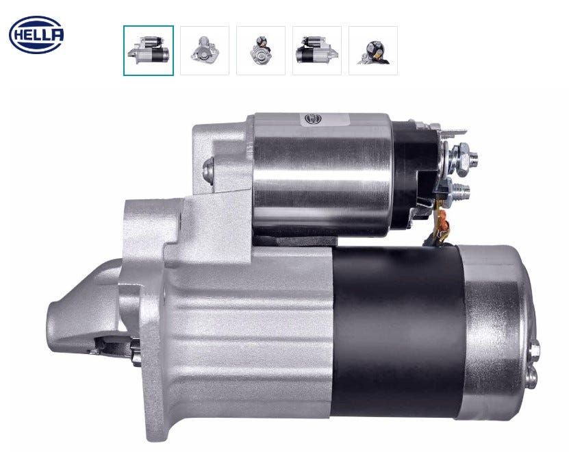 Starttimoottori Nissan/Renault 23300-00Q0F, 23300-00Q1M, 77111353