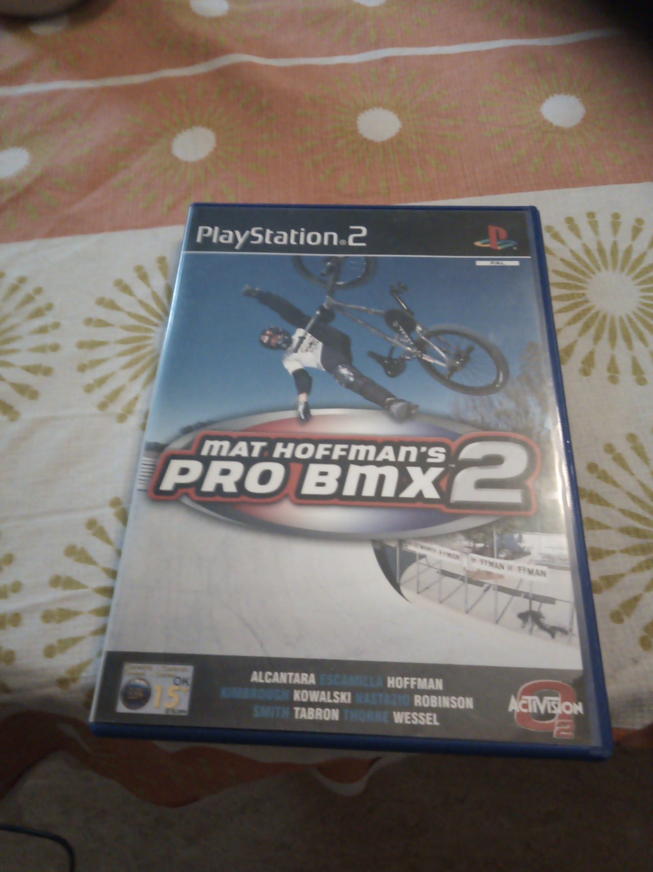 Ps2 mat hoffmans pro bmx 2