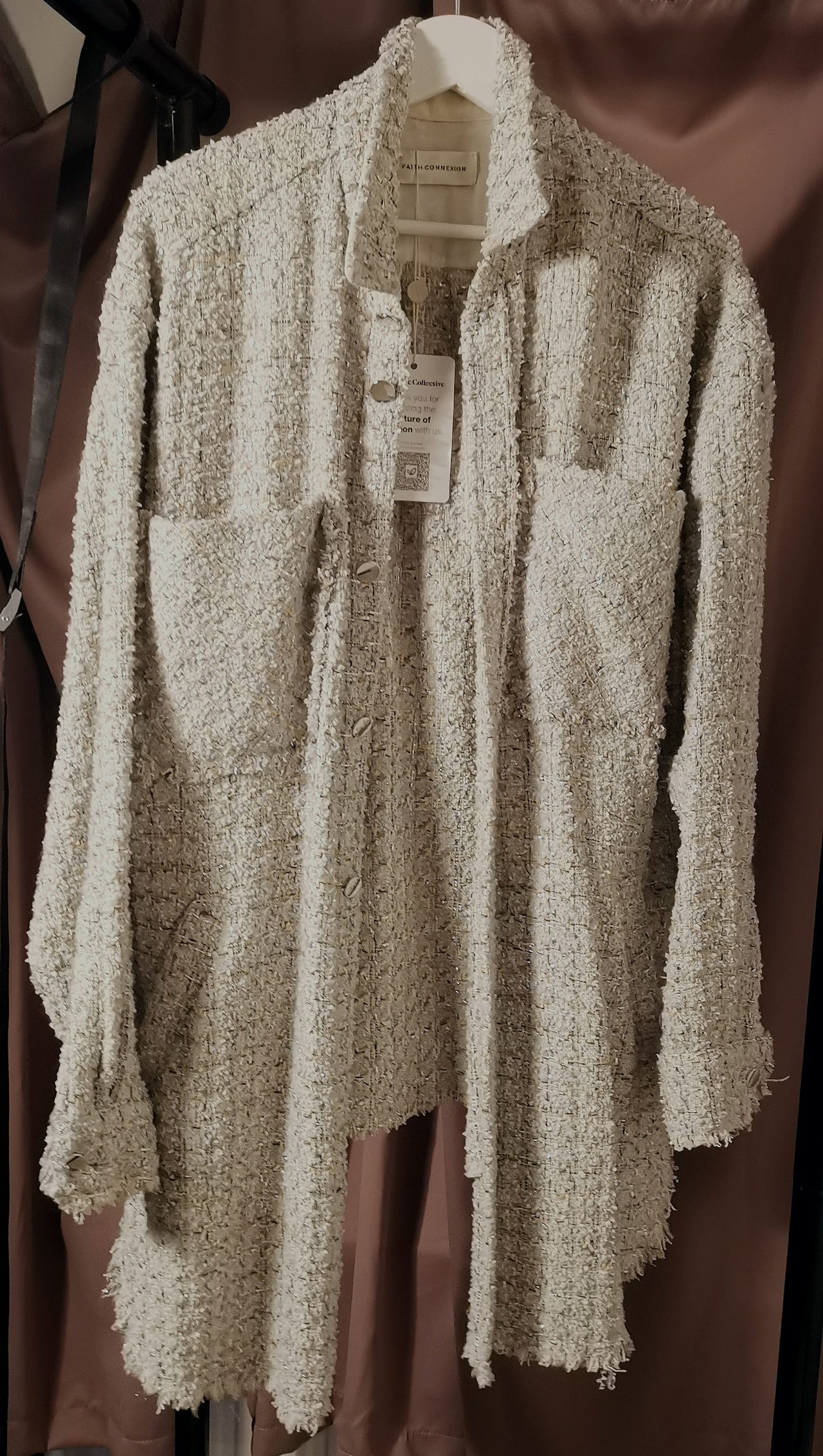 faith connexion フェイスコネクション Tシャツ オフホワイト S 取寄