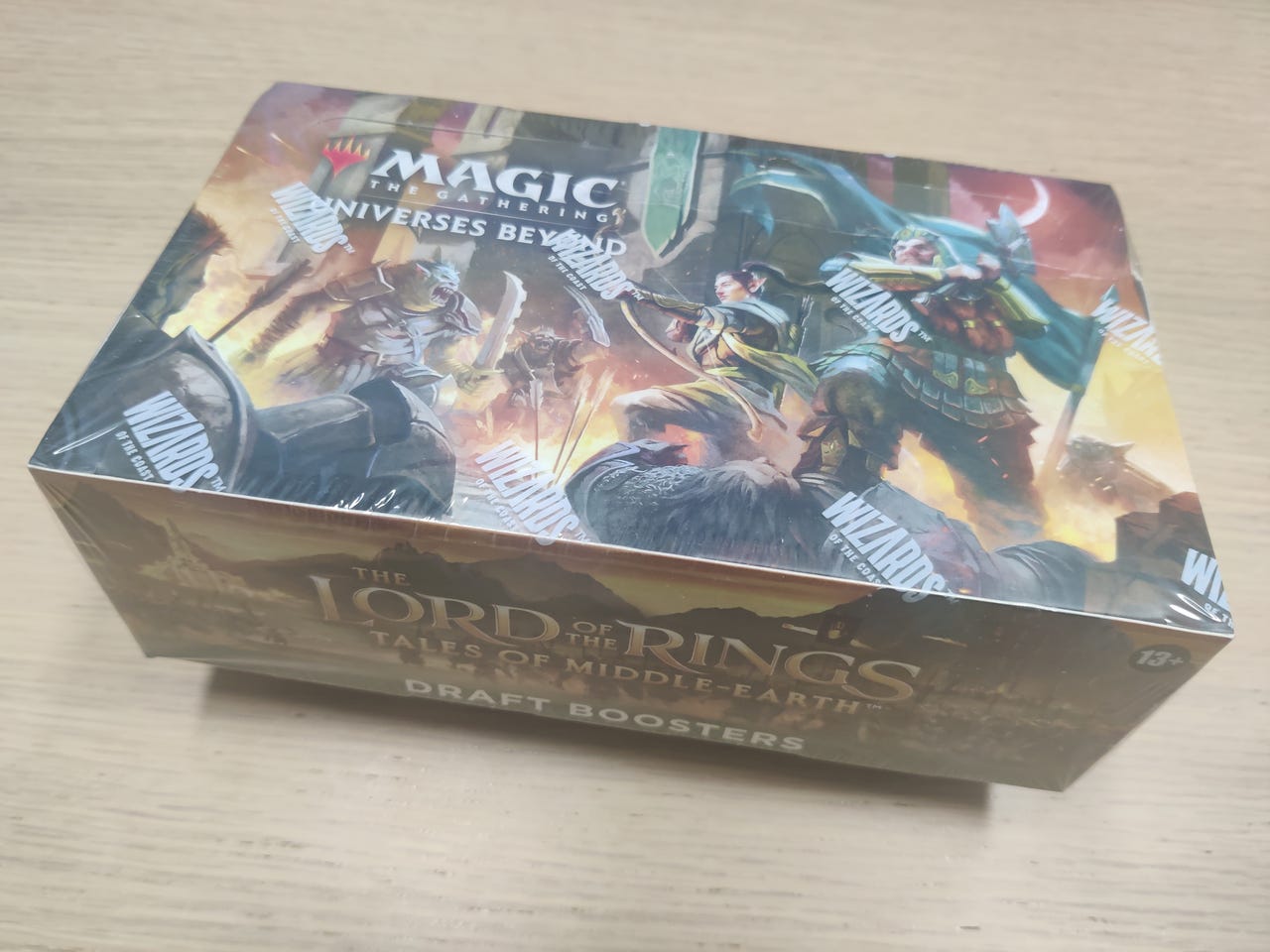 tales of middle-earth draft booster box Lord The Rings of 1 Rare or Mythic Rare 3 Uncommons 10 Commons 1 Token 1 Land Buy Magic the Gathering 3 Packs