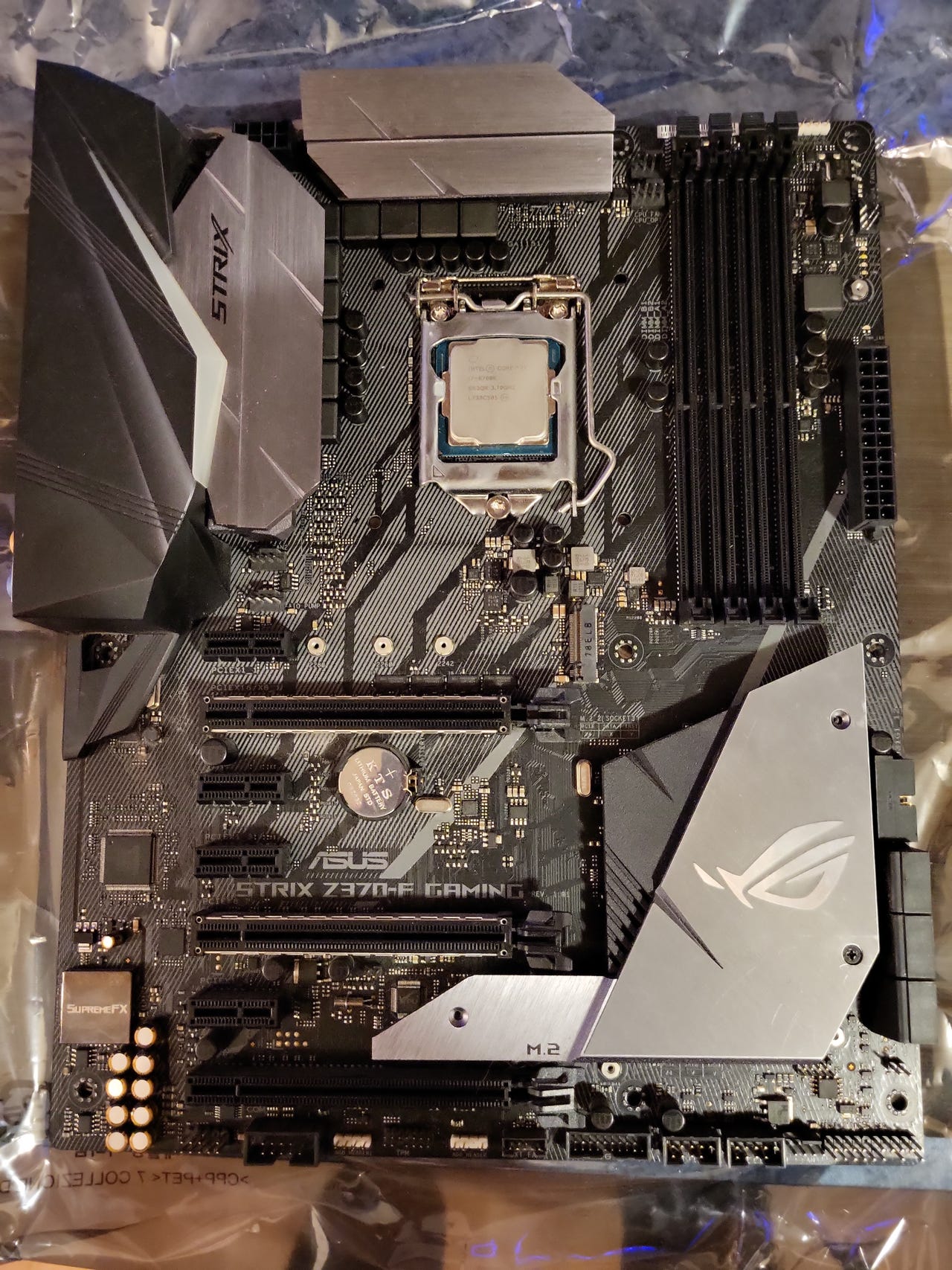 8700K + ASUS Z370-F + メモリ64GB + SSD1TB 8700K + ASUS Z370-F + メモリ64GB + SSD1TB ASUS ROG STRIX Z370-F GAMING