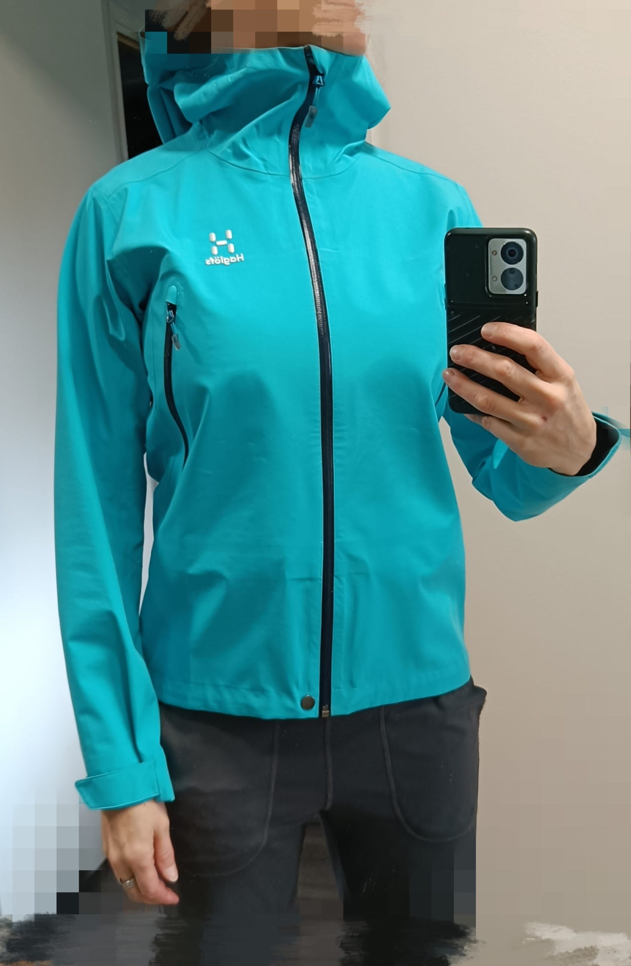 Haglöfs, Rock GTX Jacket Woman. Lähes uusi.