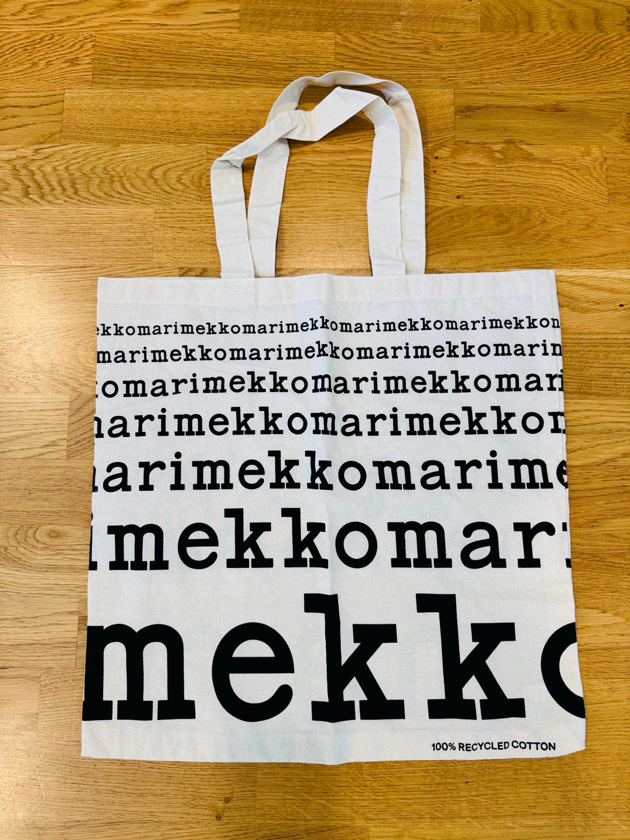 Marimekko uusi kangaskassi/ logokassi
