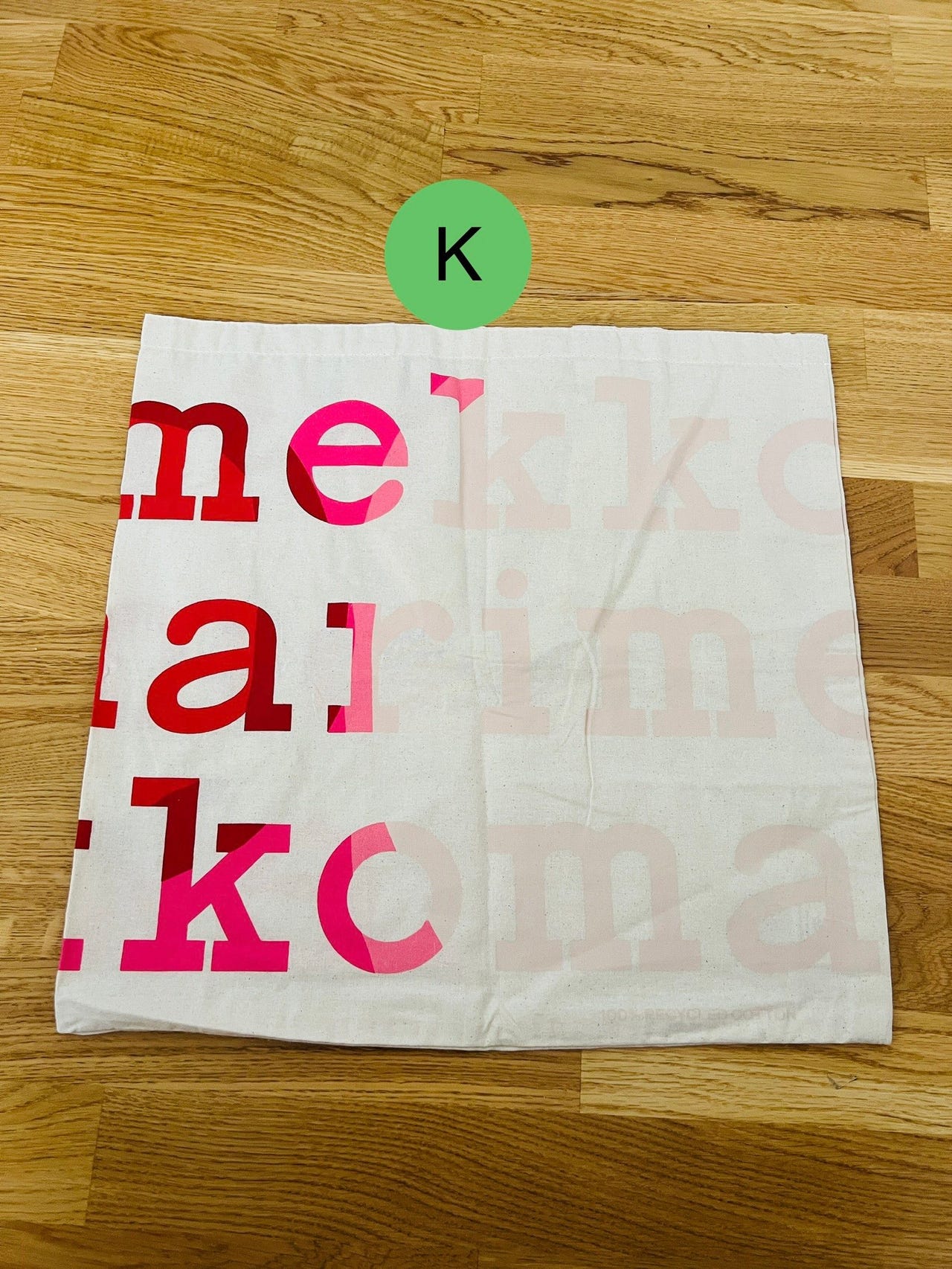 Marimekko uusi kangaskassi/ logokassi