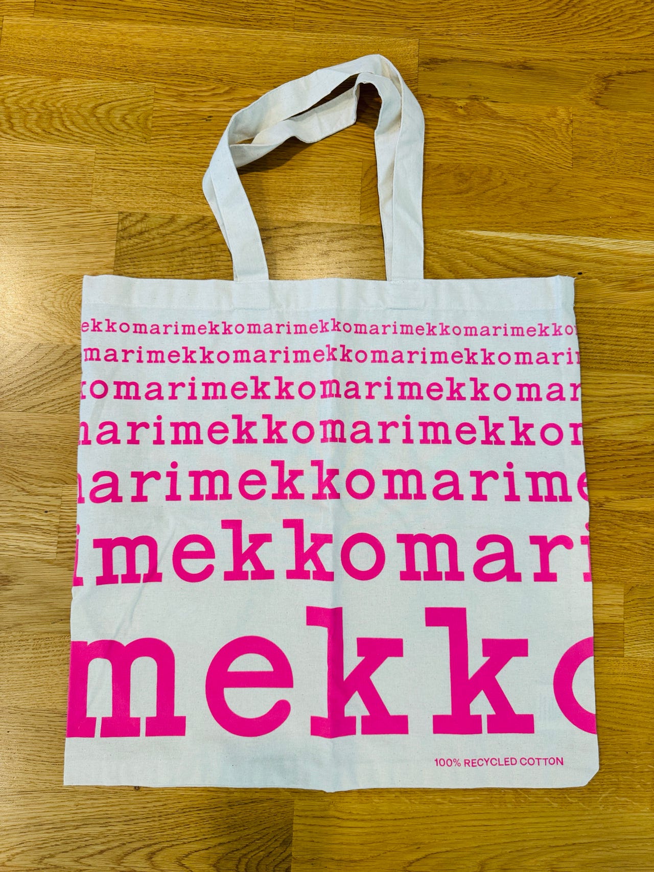 Marimekko uusi kangaskassi/ logokassi