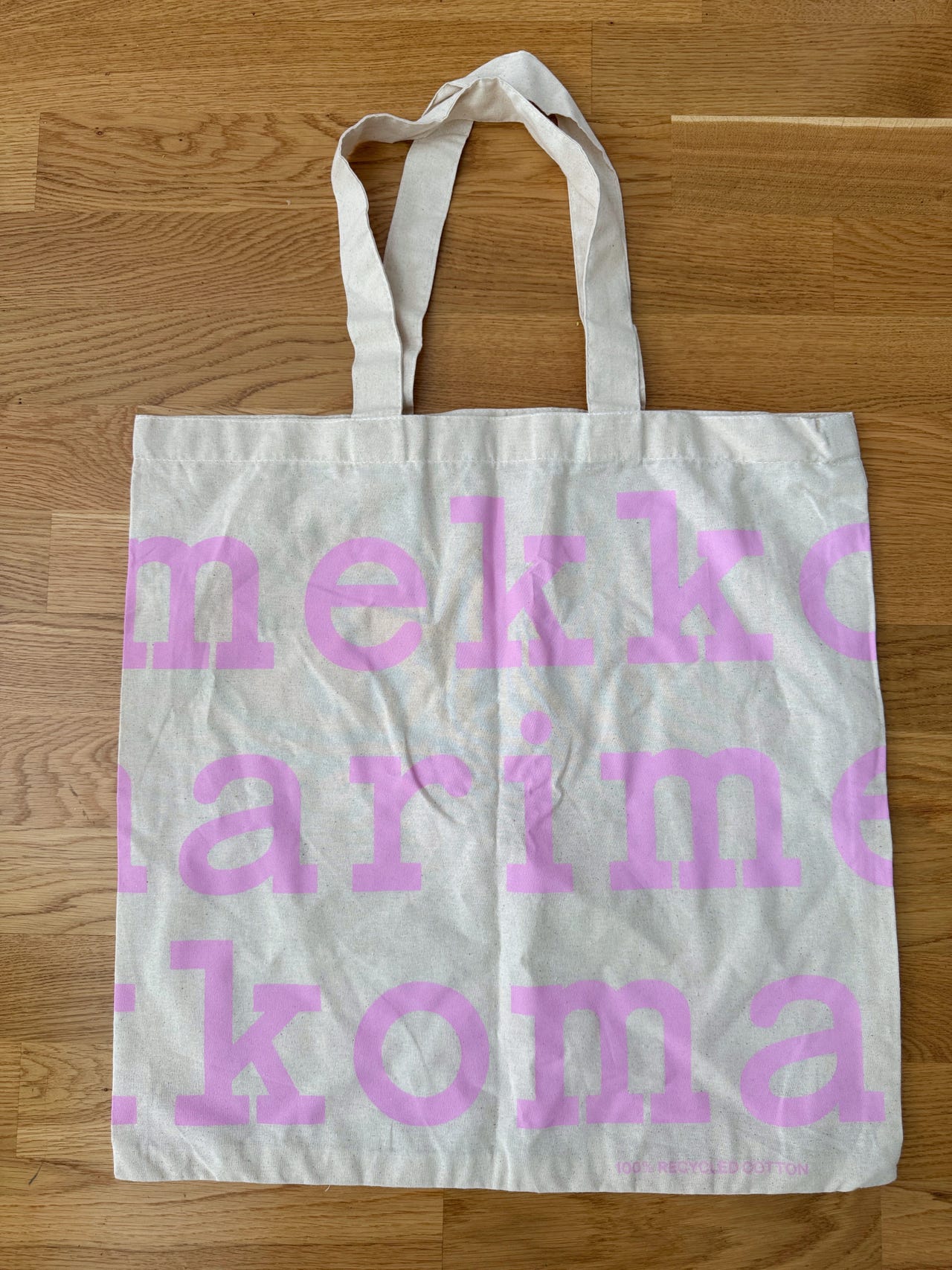Marimekko uusi kangaskassi/ logokassi