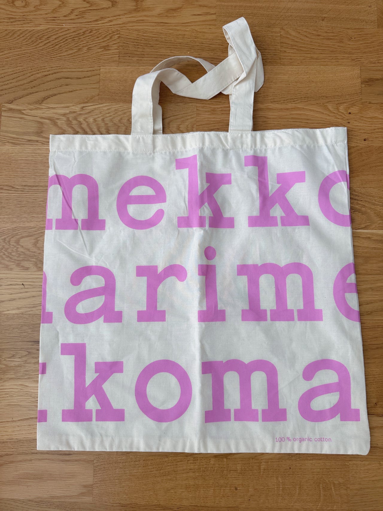 Marimekko uusi kangaskassi/ logokassi