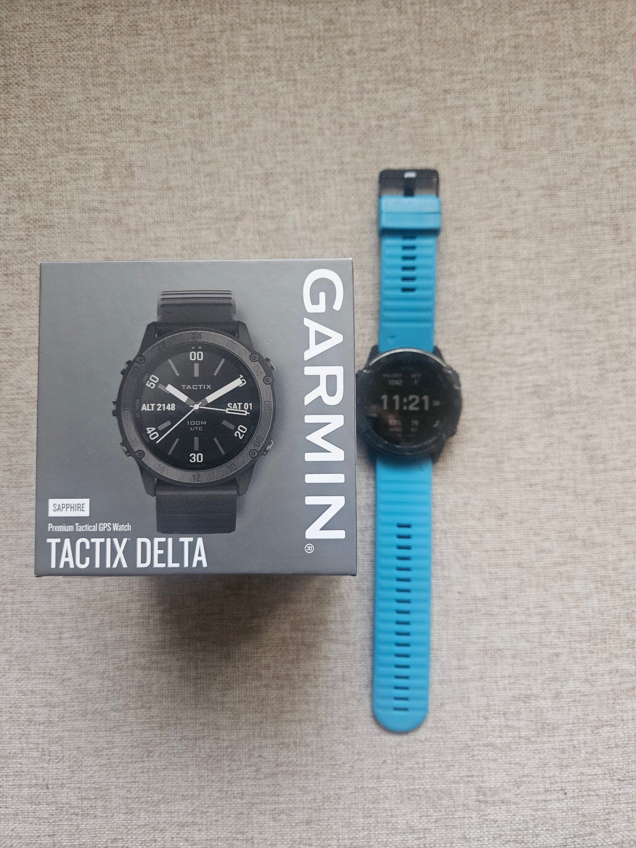 Delta Sapphire Edition Garmin Instinct Delta Garmin Tactix Delta
