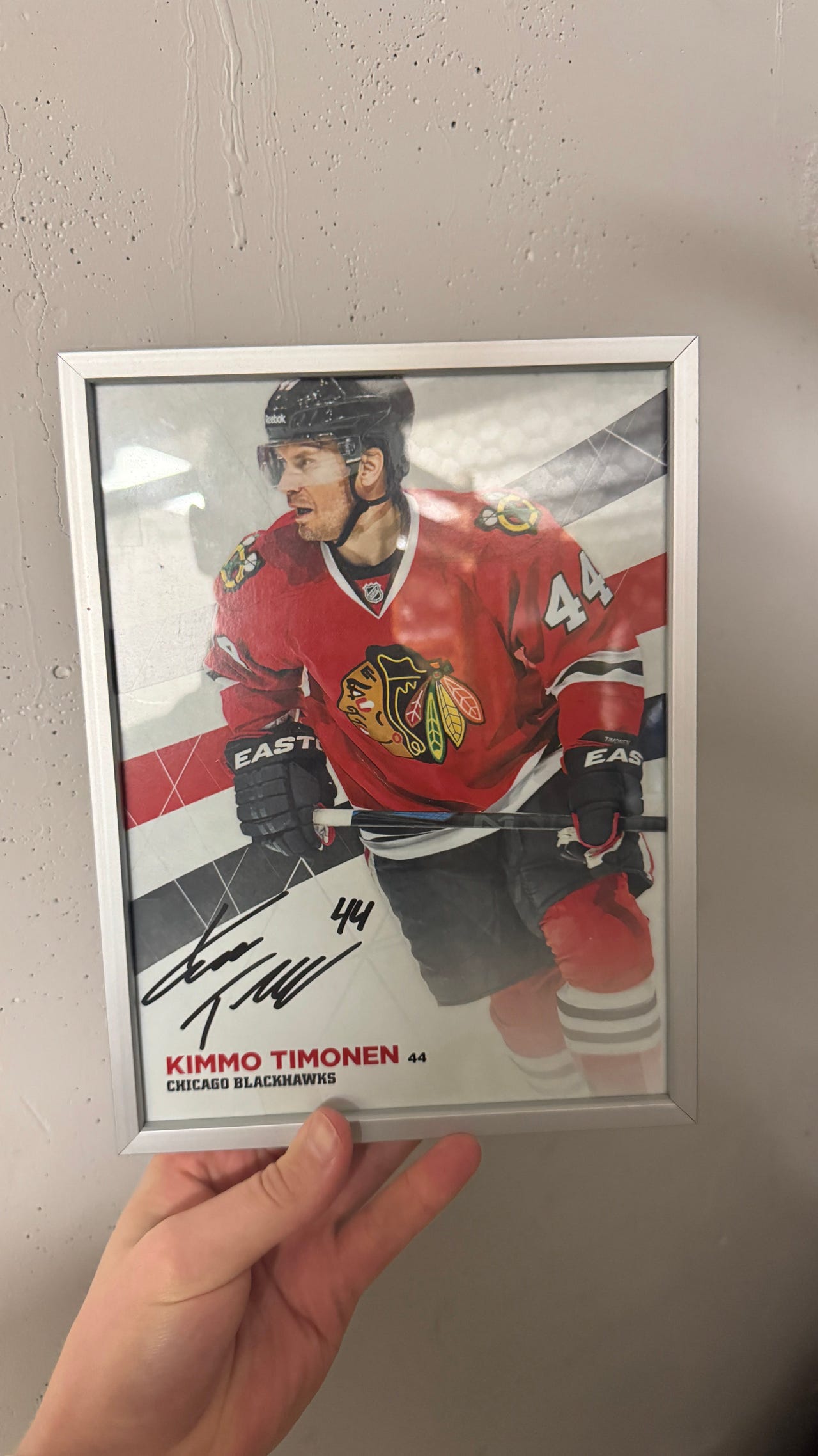 Chicago Blackhawks Kimmo Timonen Nimmaritaulu Tori