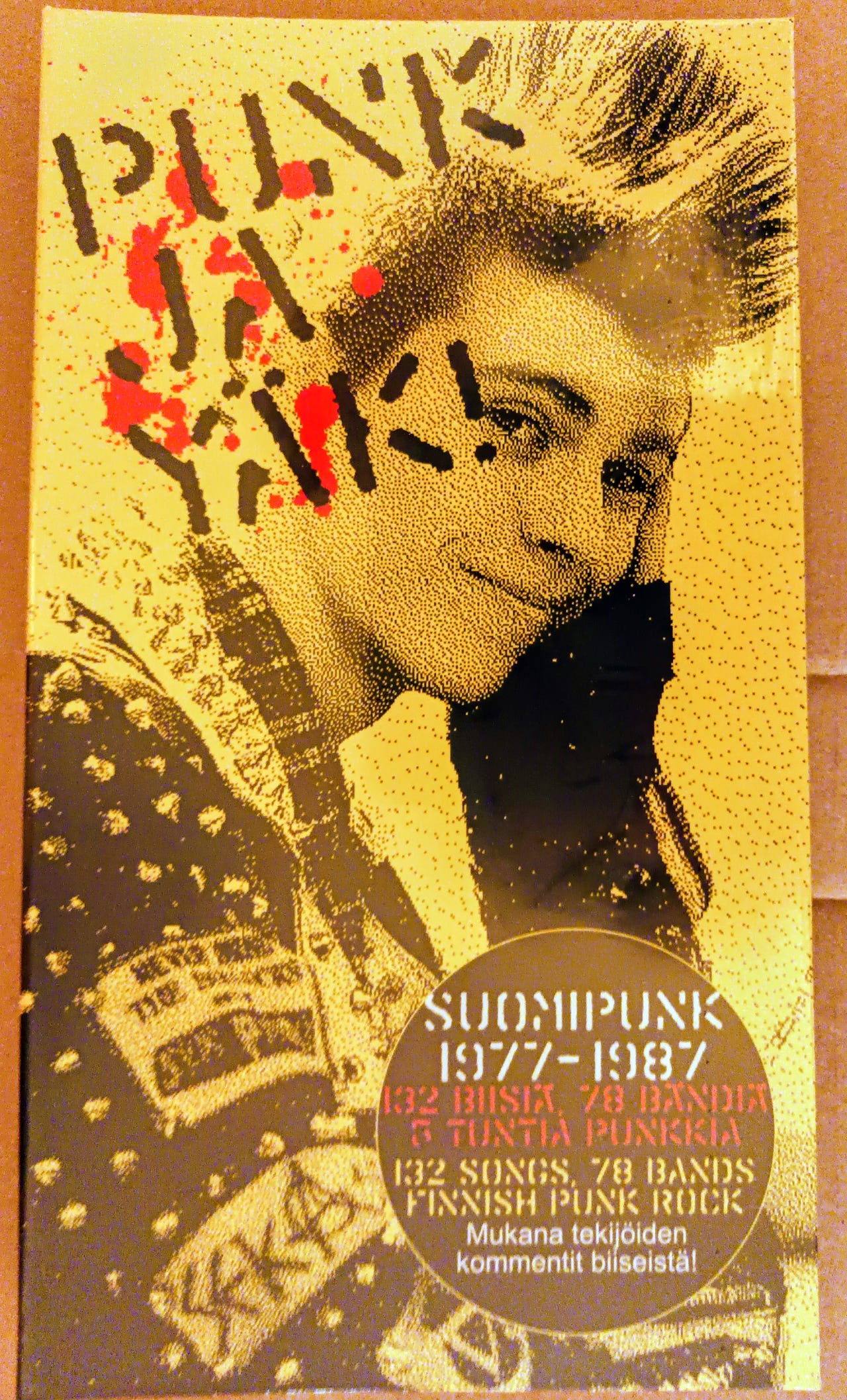 Punk Ja Yäk! - Suomipunk 1977-1987 4xCD Box sis. kirja | Tori