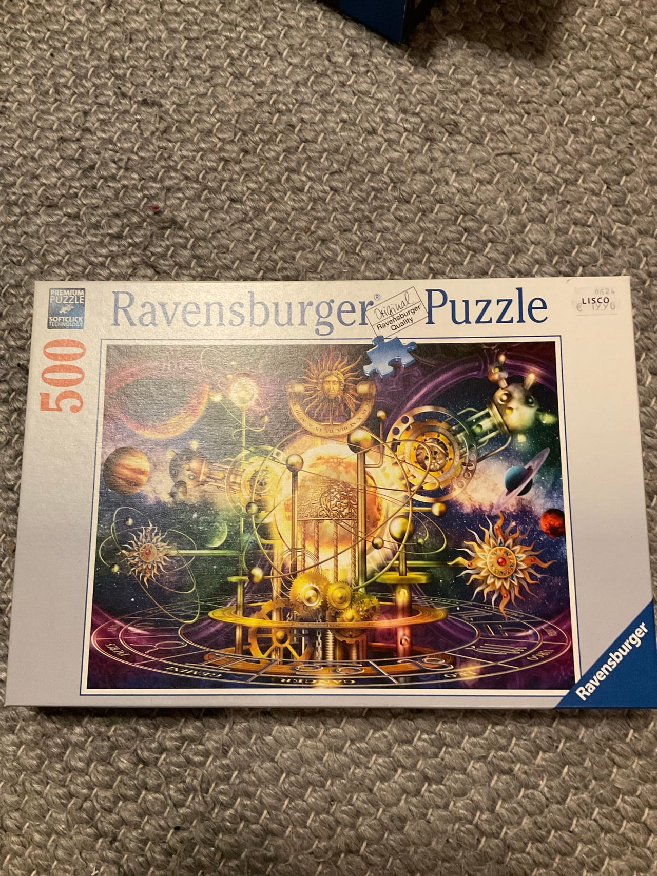 Ravensburger Puzzle 500 palaa avaruusteema *uusi*