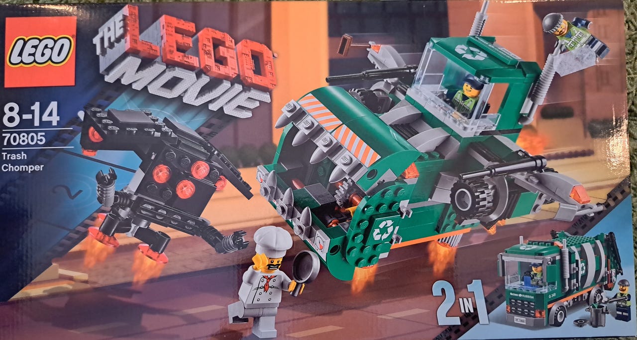 Lego The Lego Movie 70805 Trash Chomper Tori