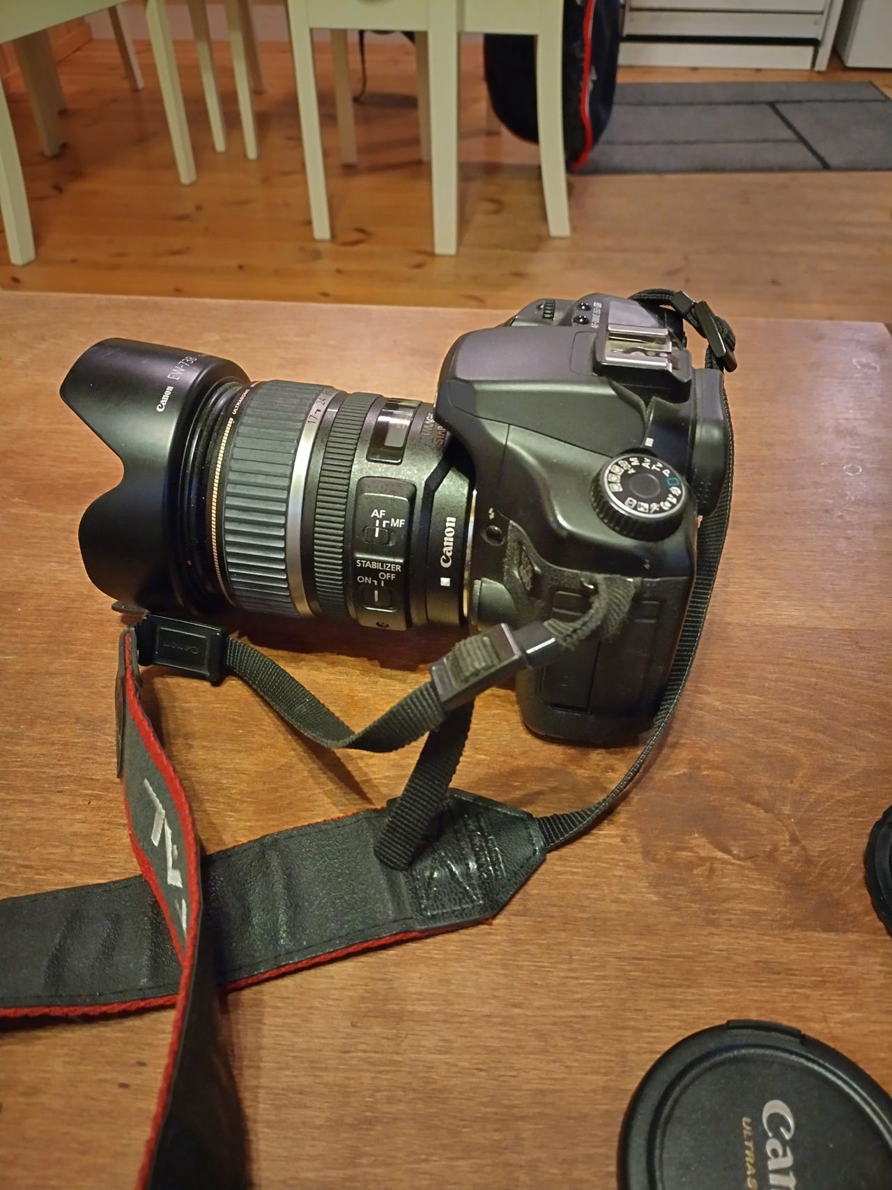 Canon EOS 40D Canon EFS 17-85 ja Lowepro reppu