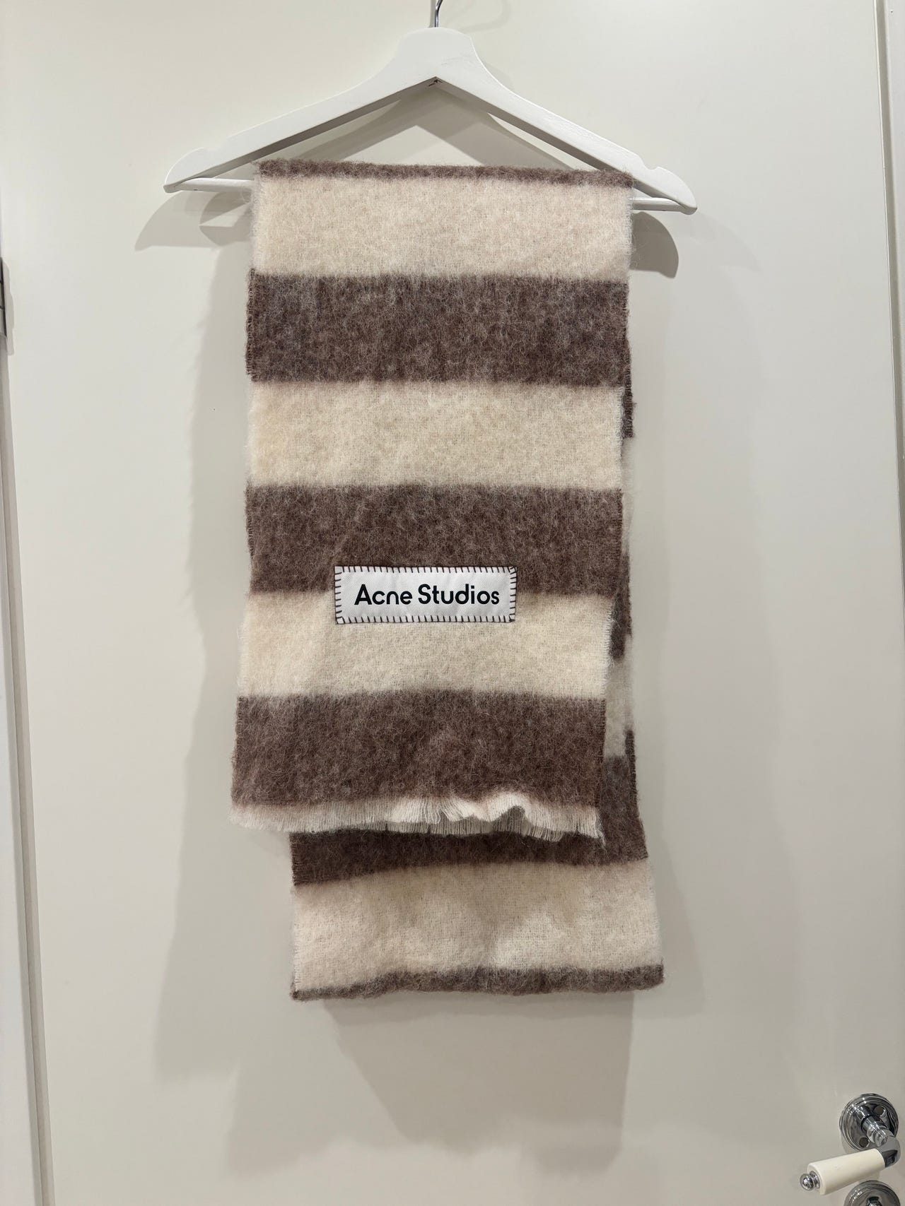 Alpaca chunky scarf