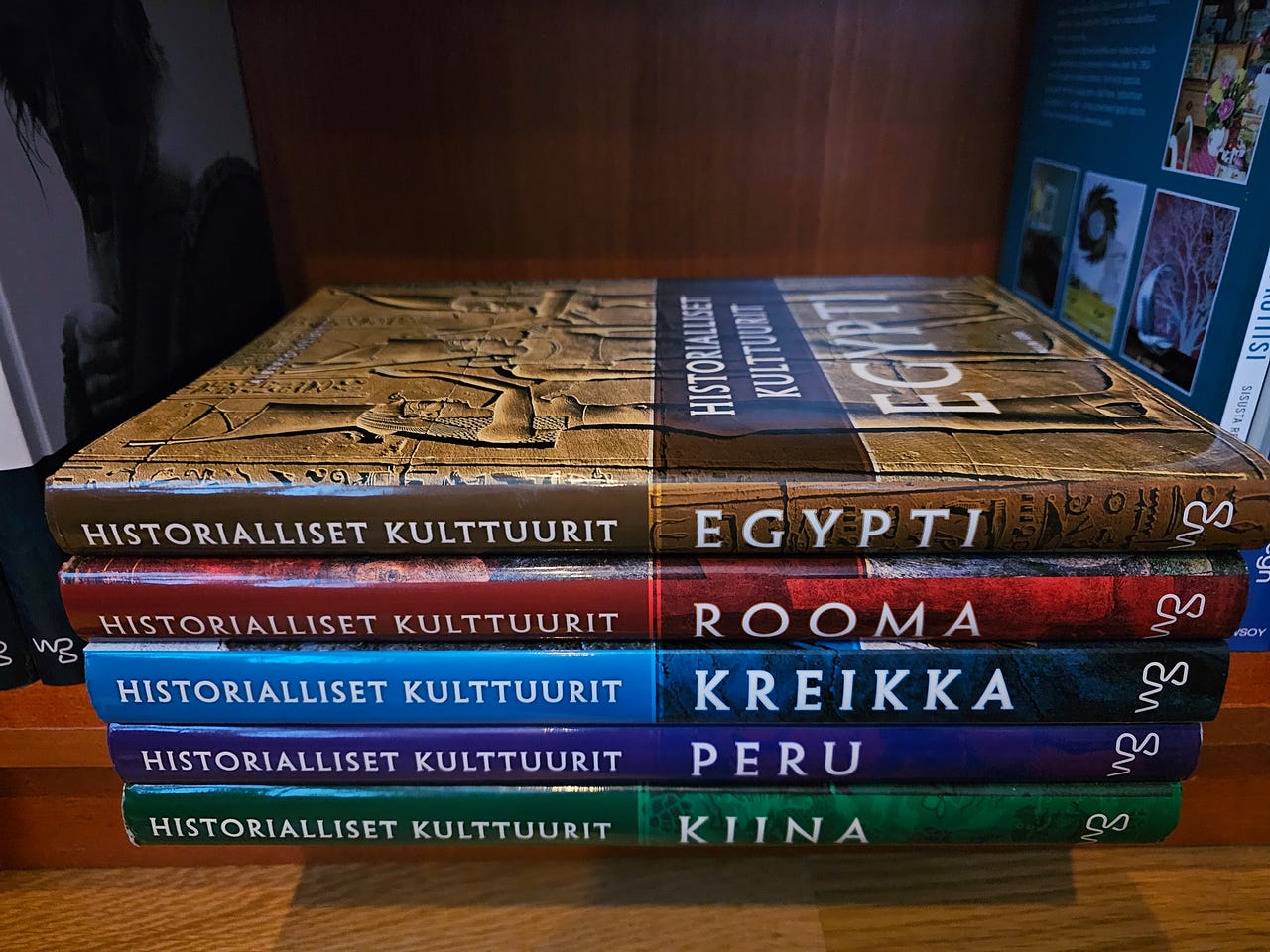 Historialliset kulttuurit -kirjasarja Egypti, Rooma, Kreikka, Per
