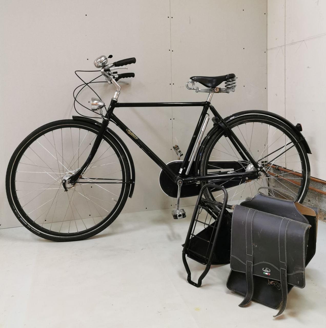 Pashley Kaupunkipyörä Miehille Musta